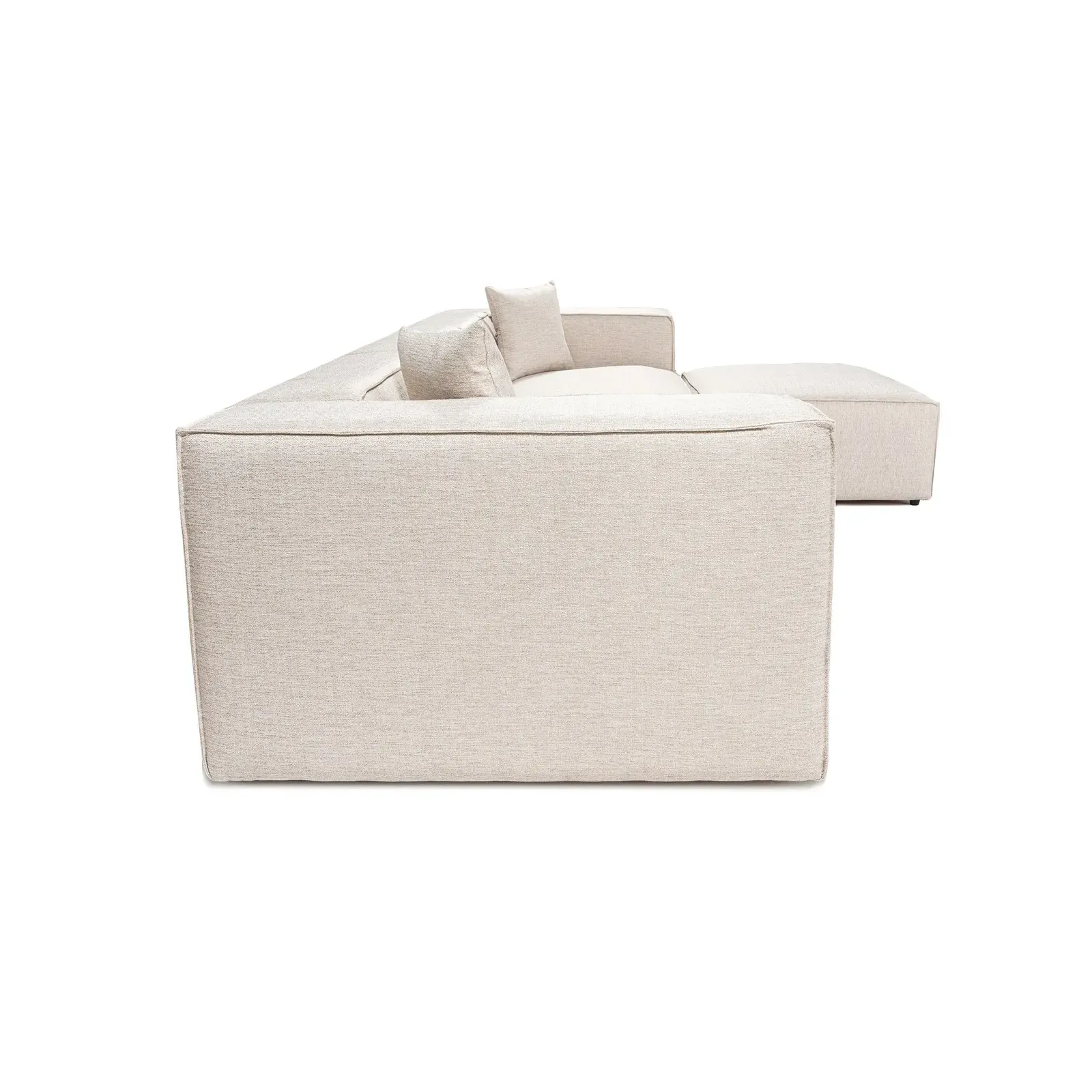 Lora Ecksofa aus Leinen, Rechte Seite, 303x193 cm - Image 31
