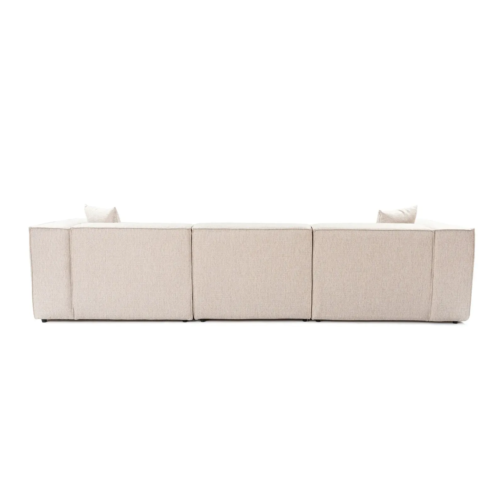 Lora Ecksofa aus Leinen, Rechte Seite, 303x193 cm - Image 33