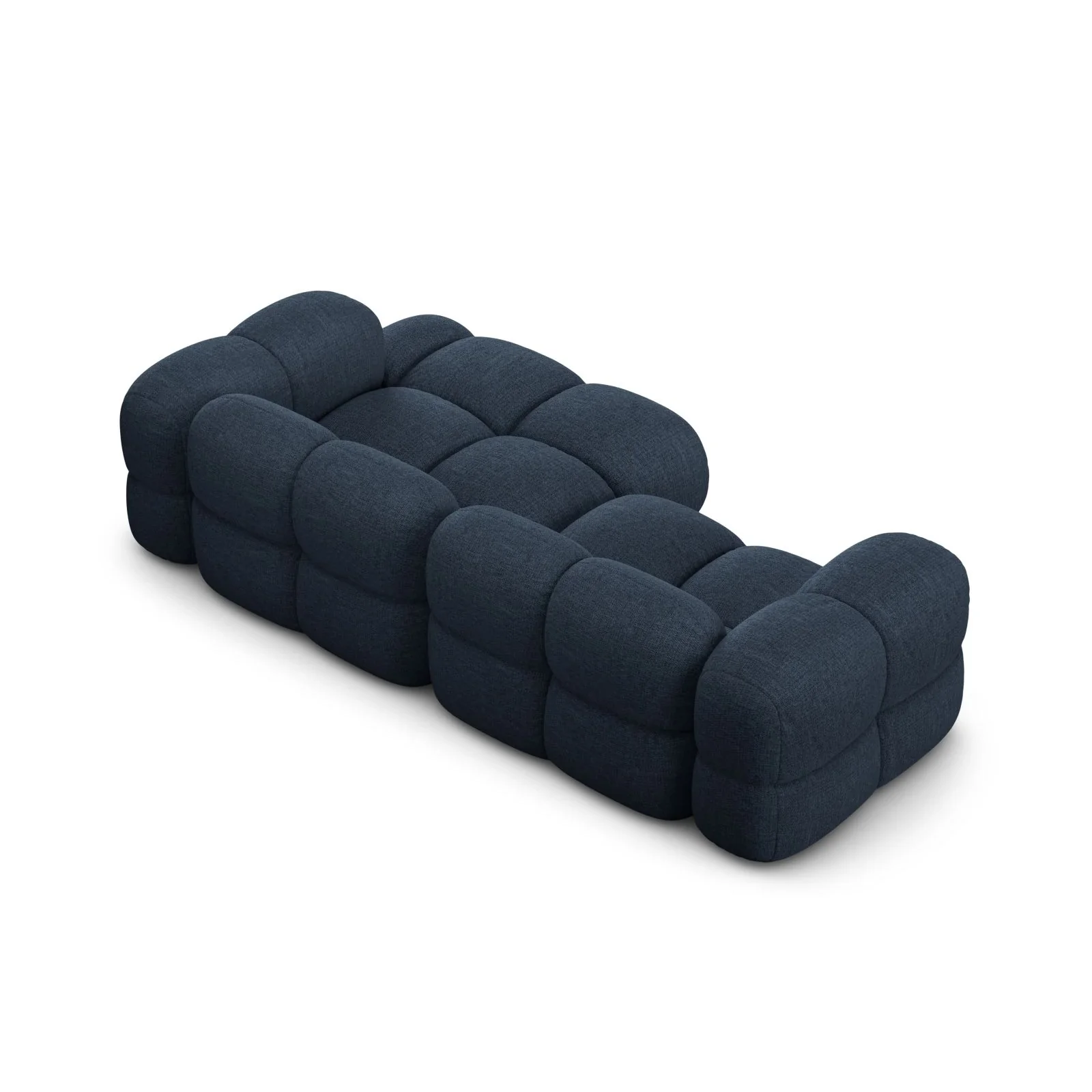 Loretto 3-Sitzer Ecksofa, Rechte Seite, aus Samt oder Strukturstoff, 250x147x68 cm - Image 76