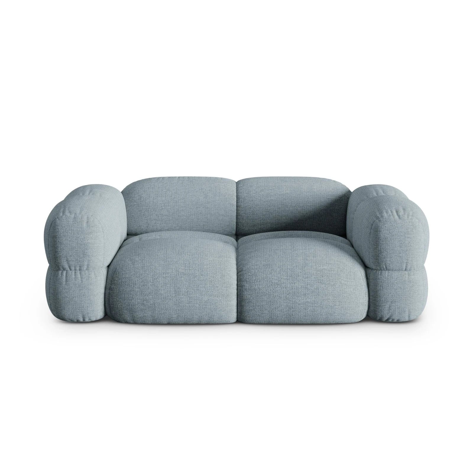 Loretto 3-Sitzer Sofa aus Samt oder Strukturstoff, 210x100x68 cm - Image 64