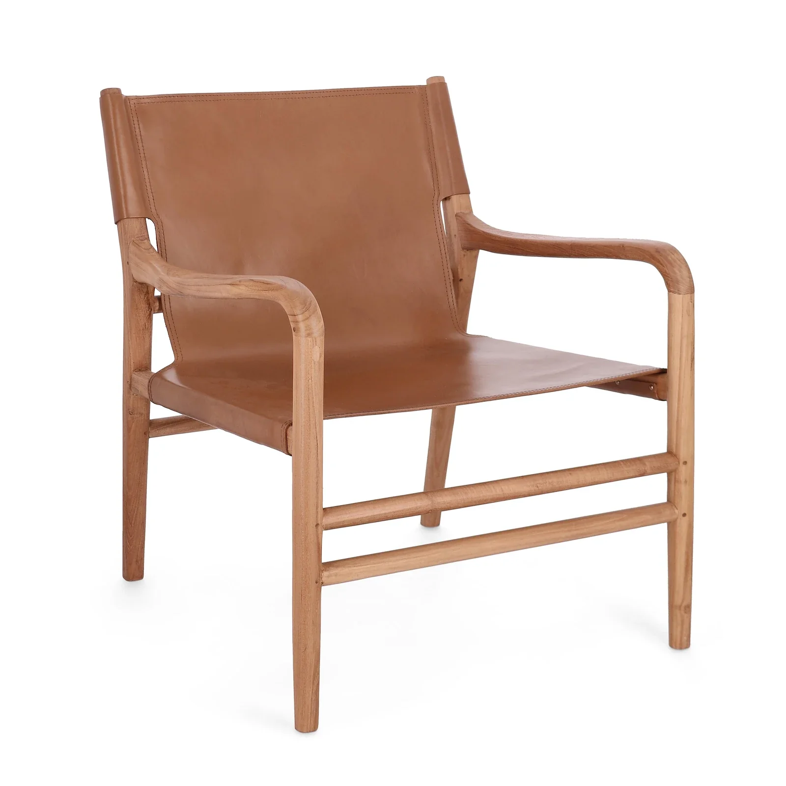 Lounge-Sessel Caroline Cognac
