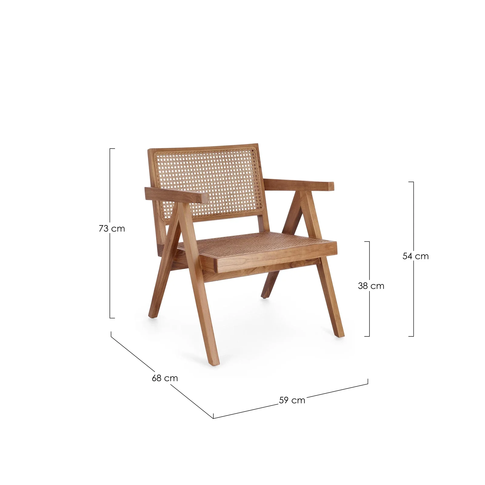 Lounge-Sessel Galia Nat - Image 4