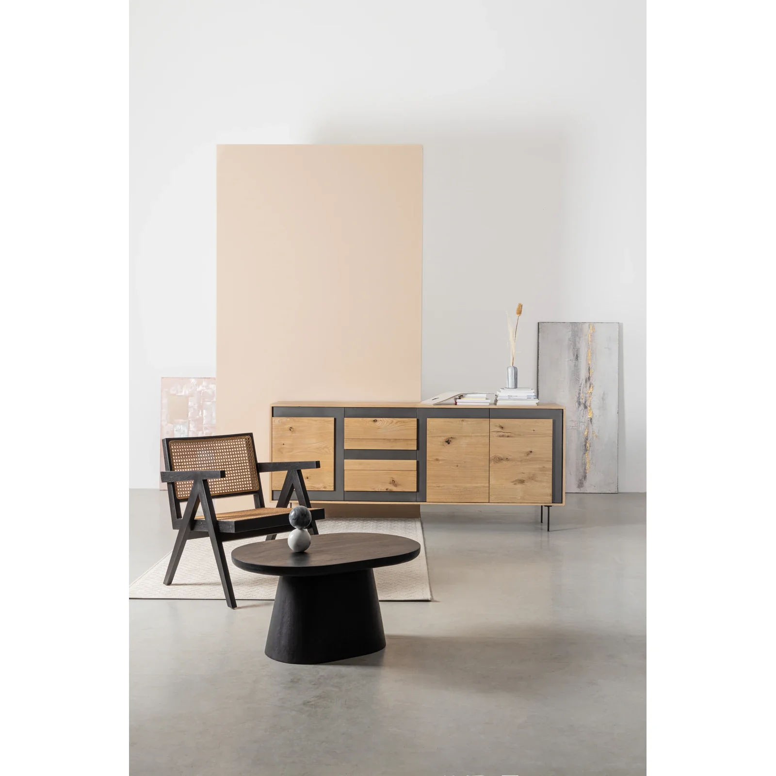 Lounge-Sessel Galia Schwarz - Image 3