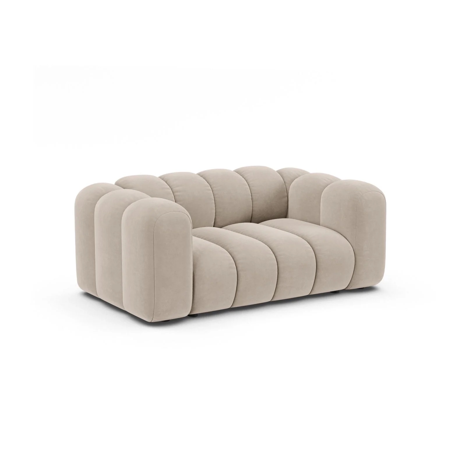 Lupine 2-Sitzer Sofa aus Samt, Boucle oder Chenille, 170x95 cm - Image 54
