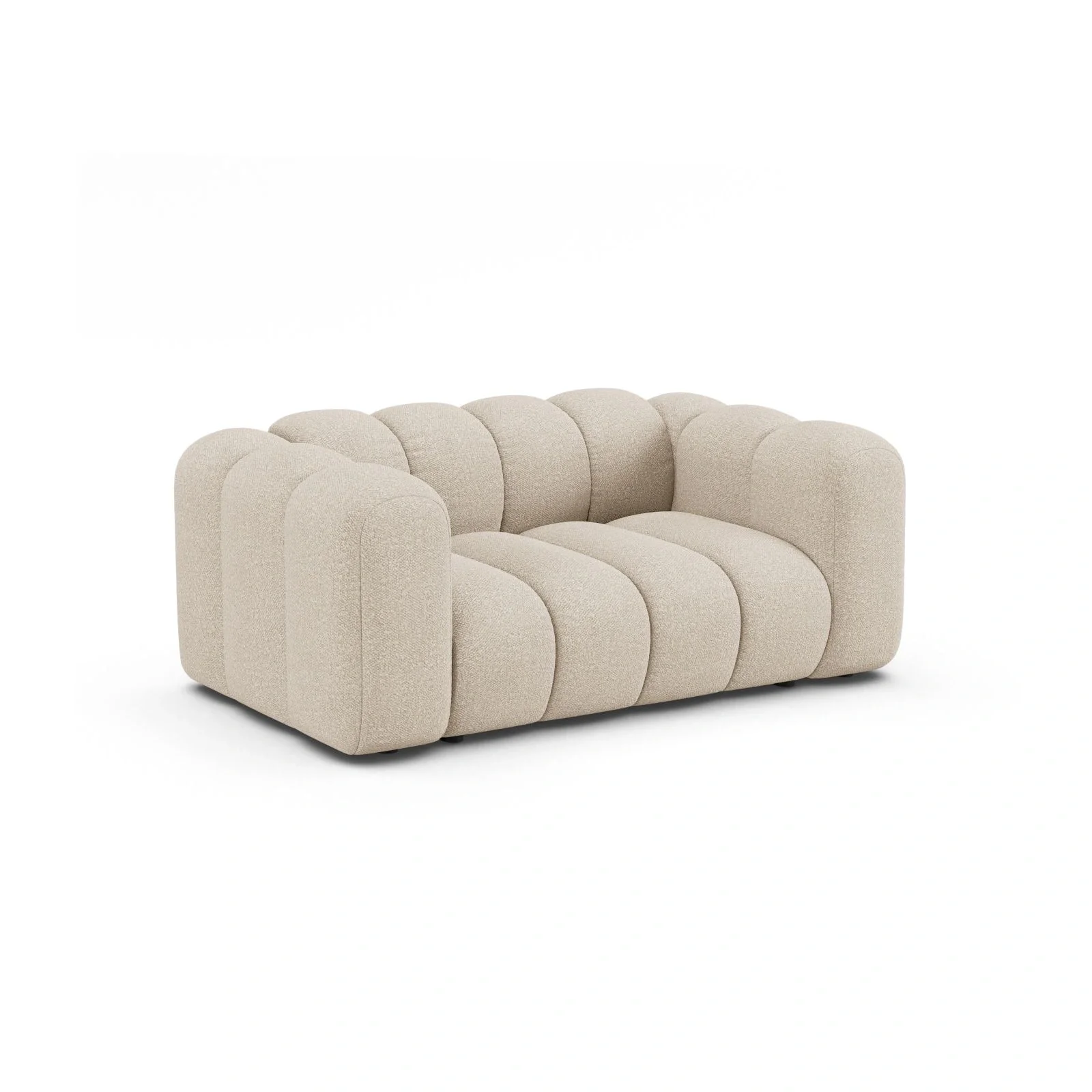 Lupine 2-Sitzer Sofa aus Samt, Boucle oder Chenille, 170x95 cm - Image 6