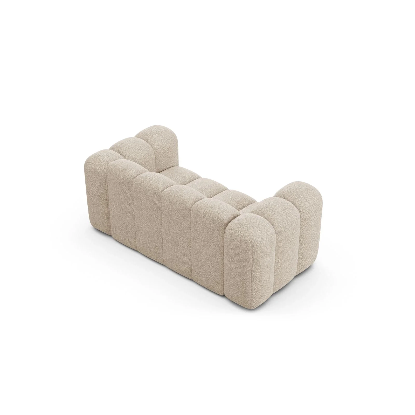 Lupine 2-Sitzer Sofa aus Samt, Boucle oder Chenille, 170x95 cm - Image 7