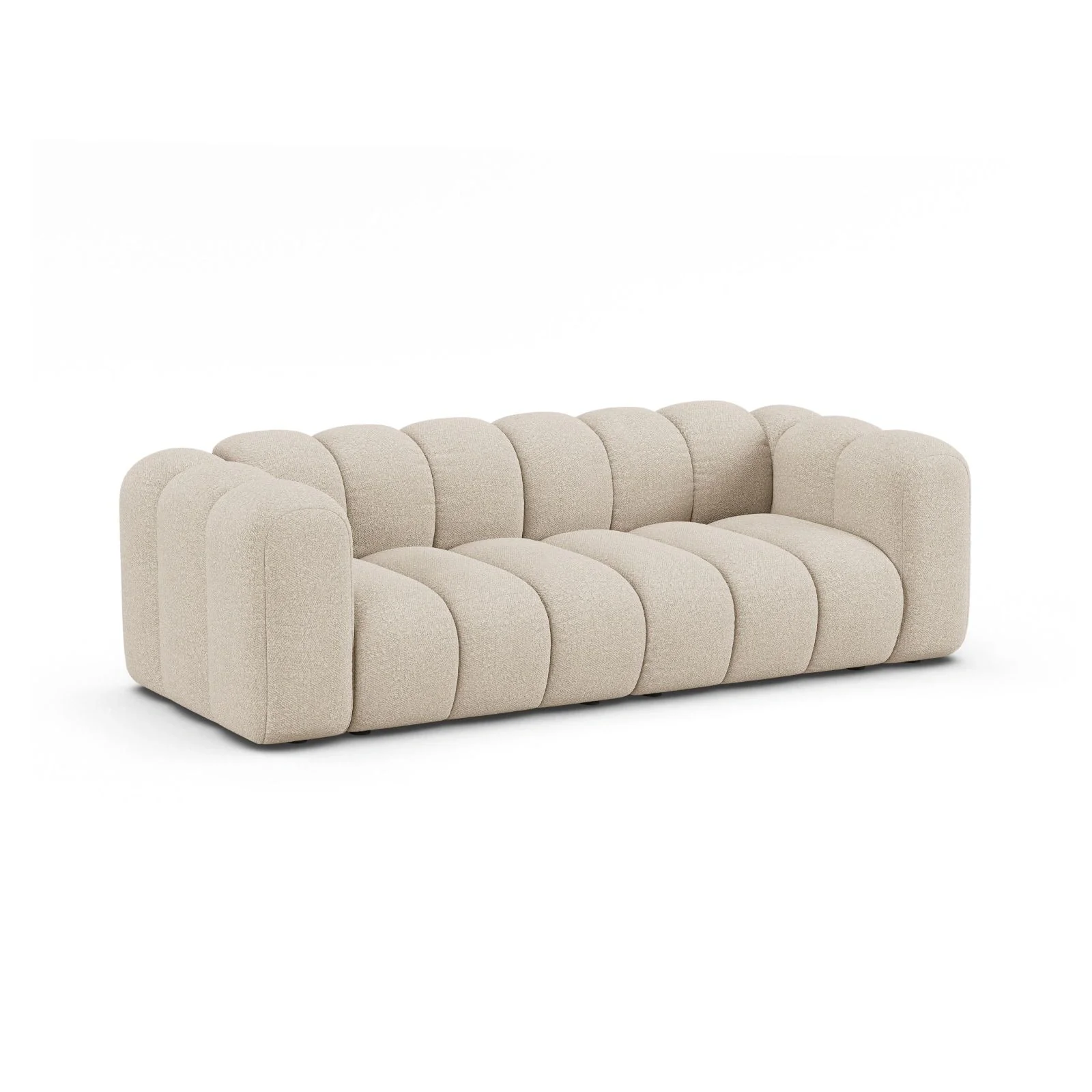 Lupine 3-Sitzer Sofa aus Samt, Chenille oder Boucle, 230x95 cm - Image 43