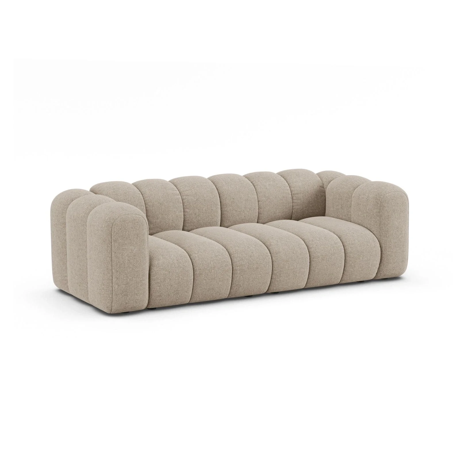 Lupine 3-Sitzer Sofa aus Samt, Chenille oder Boucle, 230x95 cm - Image 75