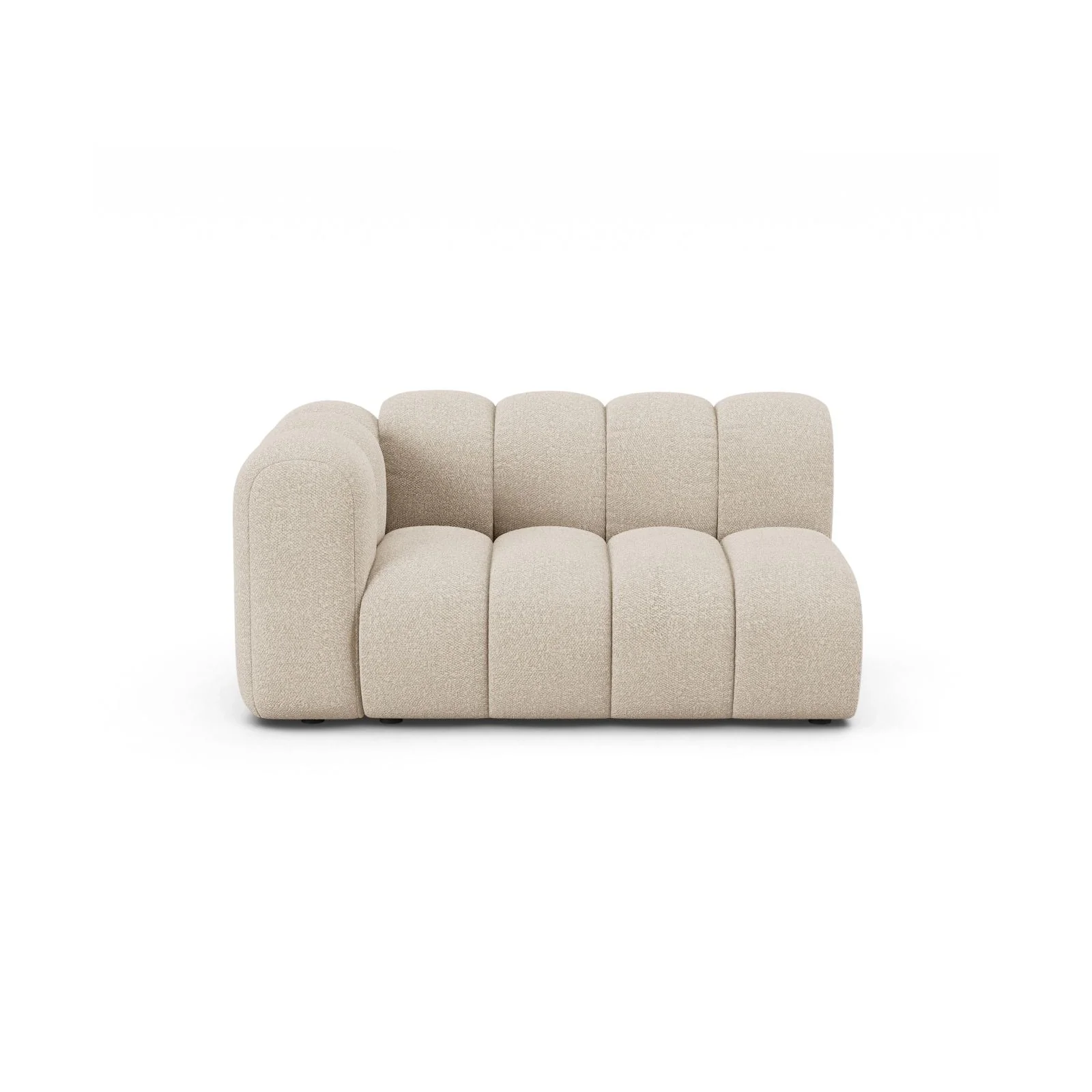 Lupine Modulares 2-Sitzer Sofa Sitzelement, Linke Seite, aus Samt, Chenille oder Boucle, 145x95 cm - Image 6