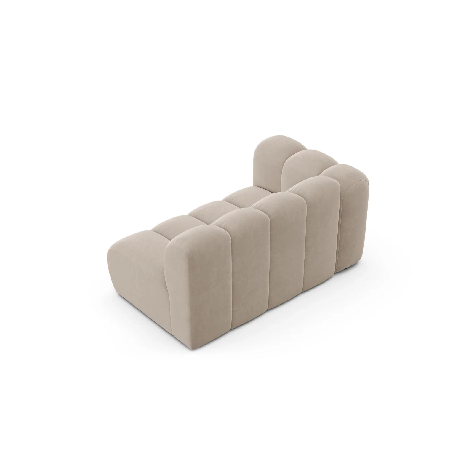 Lupine Modulares 2-Sitzer Sofa Sitzelement, Linke Seite, aus Samt, Chenille oder Boucle, 145x95 cm - Image 69