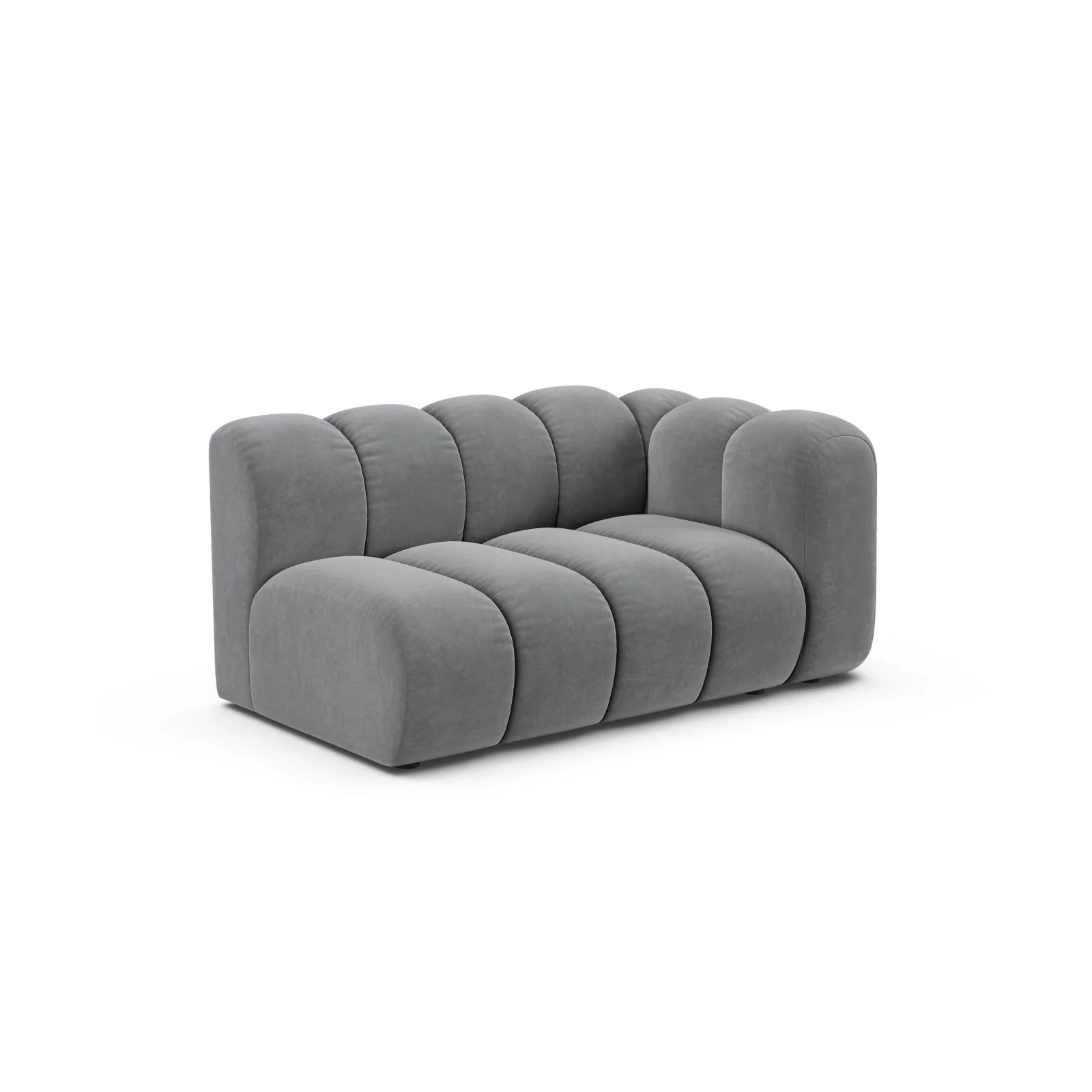 Lupine Modulares 2-Sitzer Sofa Sitzelement, Rechte Seite, aus Samt, Chenille oder Boucle, 145x95 cm - Image 83