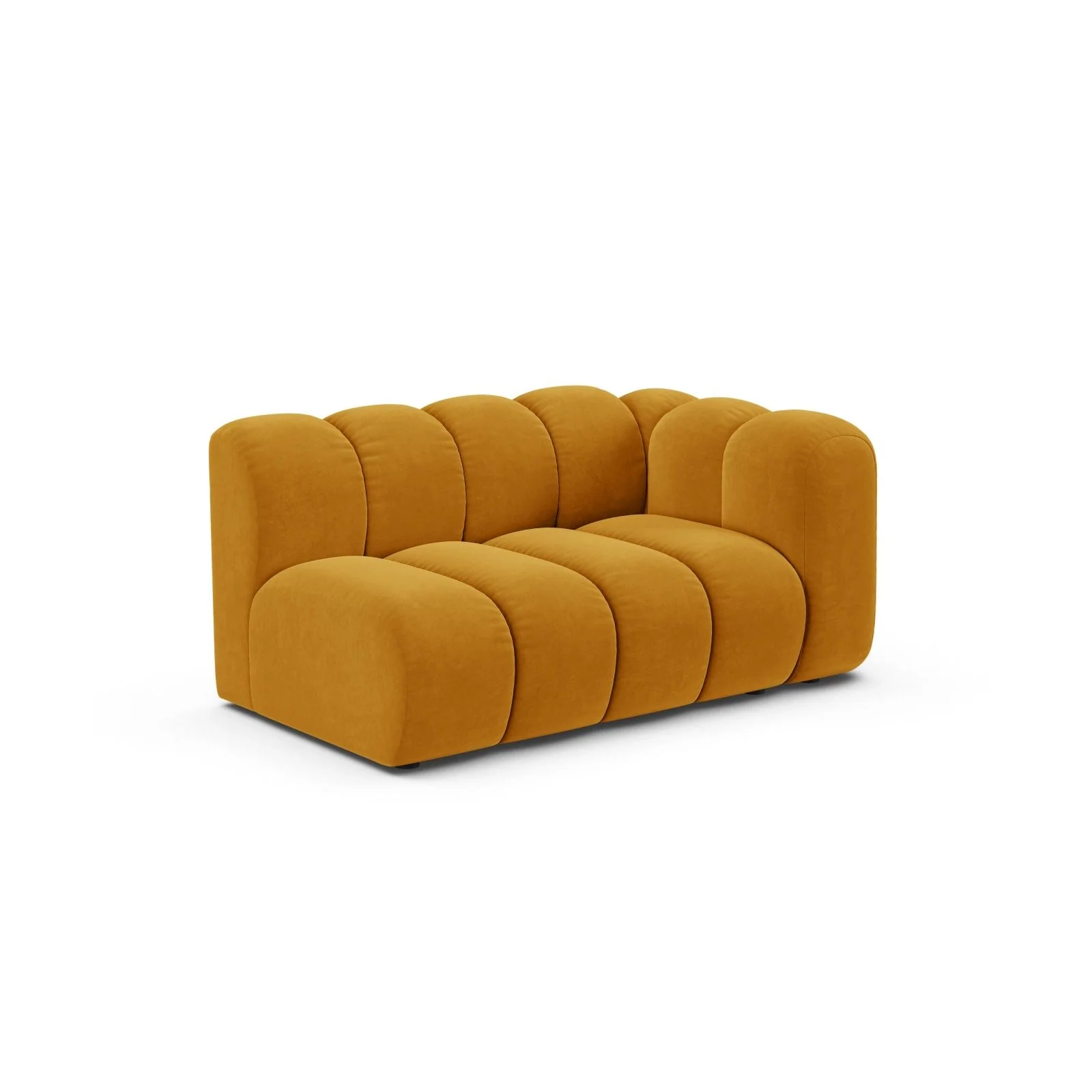 Lupine Modulares 2-Sitzer Sofa Sitzelement, Rechte Seite, aus Samt, Chenille oder Boucle, 145x95 cm - Image 93