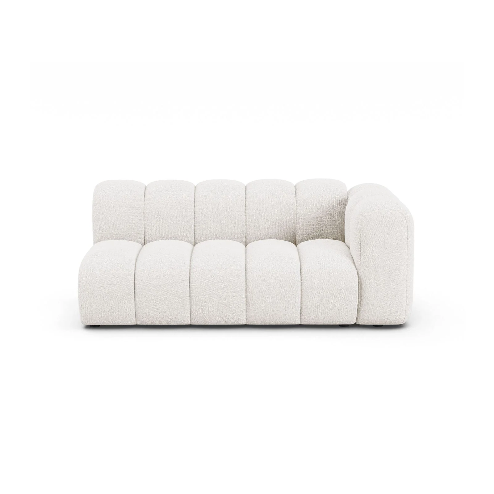 Lupine Modulares 3-Sitzer Sofa Sitzelement, Rechte Seite, aus Samt, Chenille oder Boucle, 175x95 cm