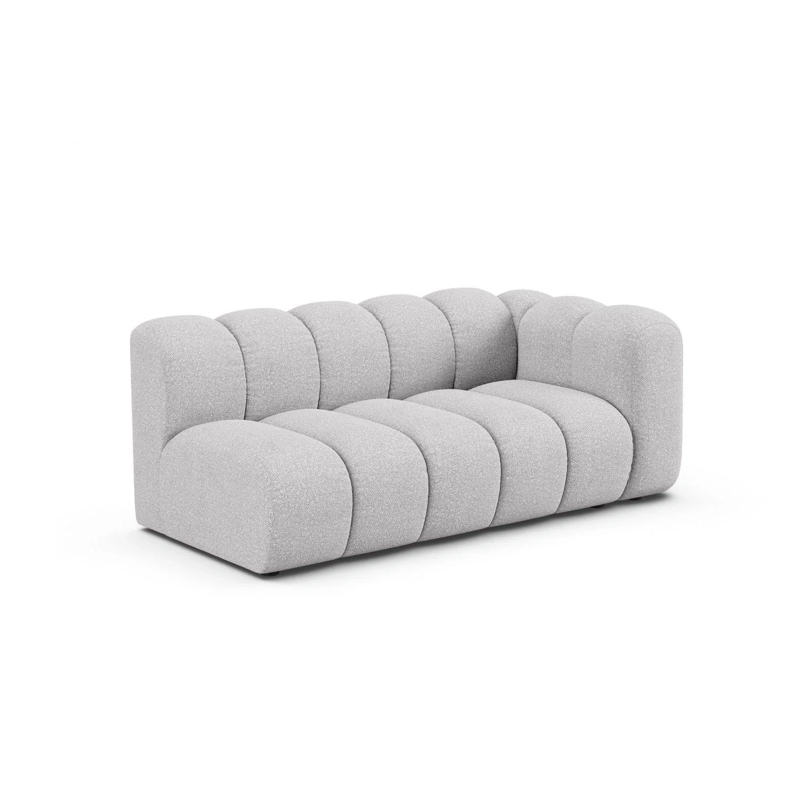 Lupine Modulares 3-Sitzer Sofa Sitzelement, Rechte Seite, aus Samt, Chenille oder Boucle, 175x95 cm - Image 18