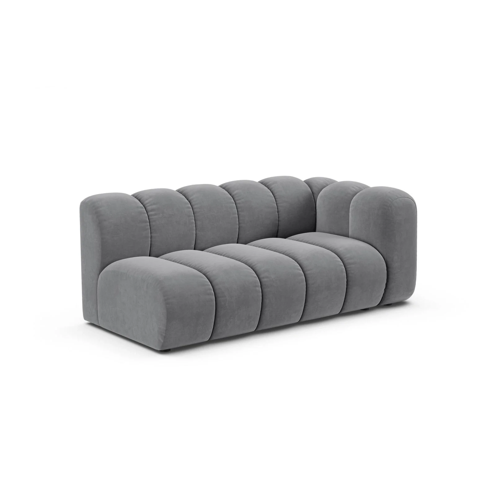 Lupine Modulares 3-Sitzer Sofa Sitzelement, Rechte Seite, aus Samt, Chenille oder Boucle, 175x95 cm - Image 83