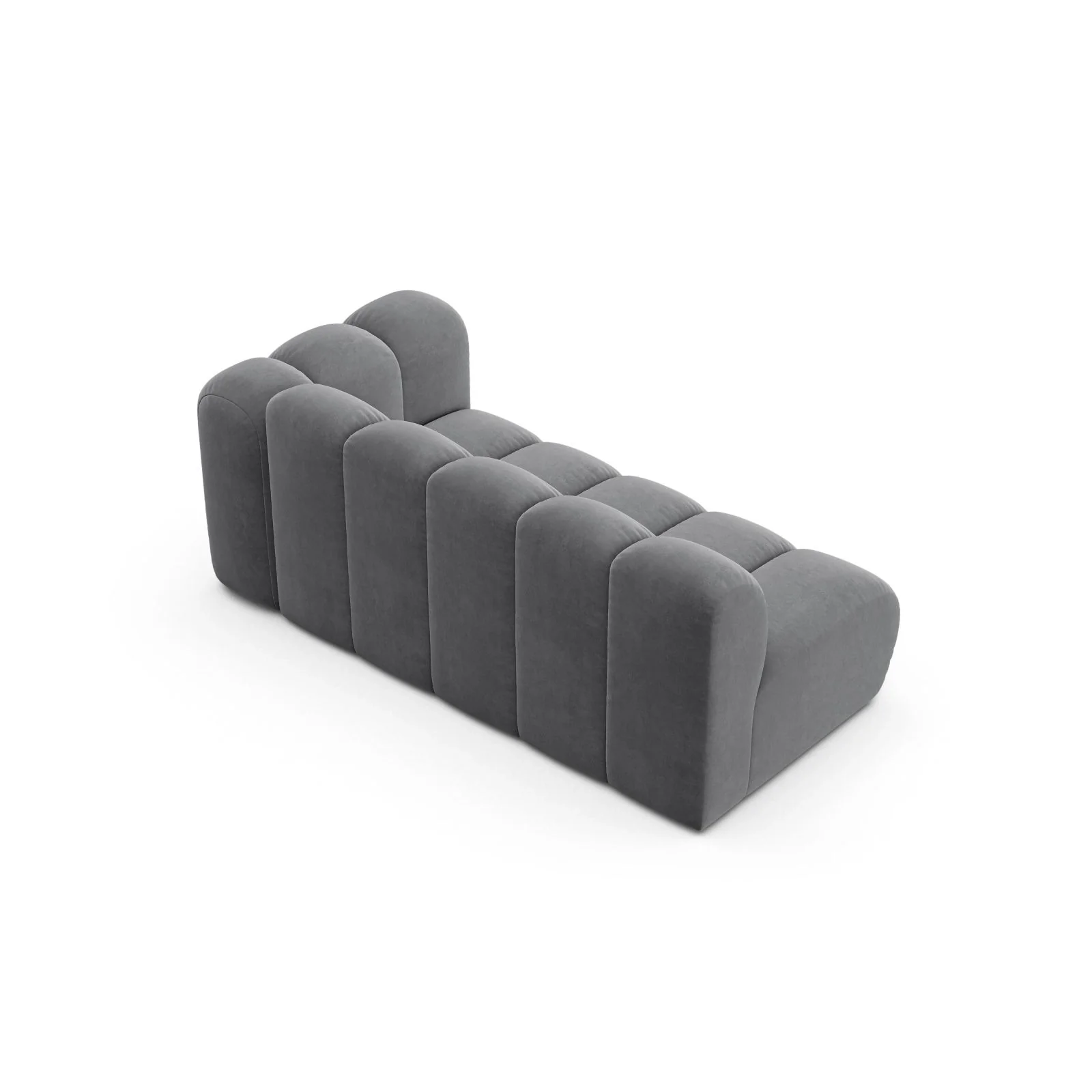 Lupine Modulares 3-Sitzer Sofa Sitzelement, Rechte Seite, aus Samt, Chenille oder Boucle, 175x95 cm - Image 84