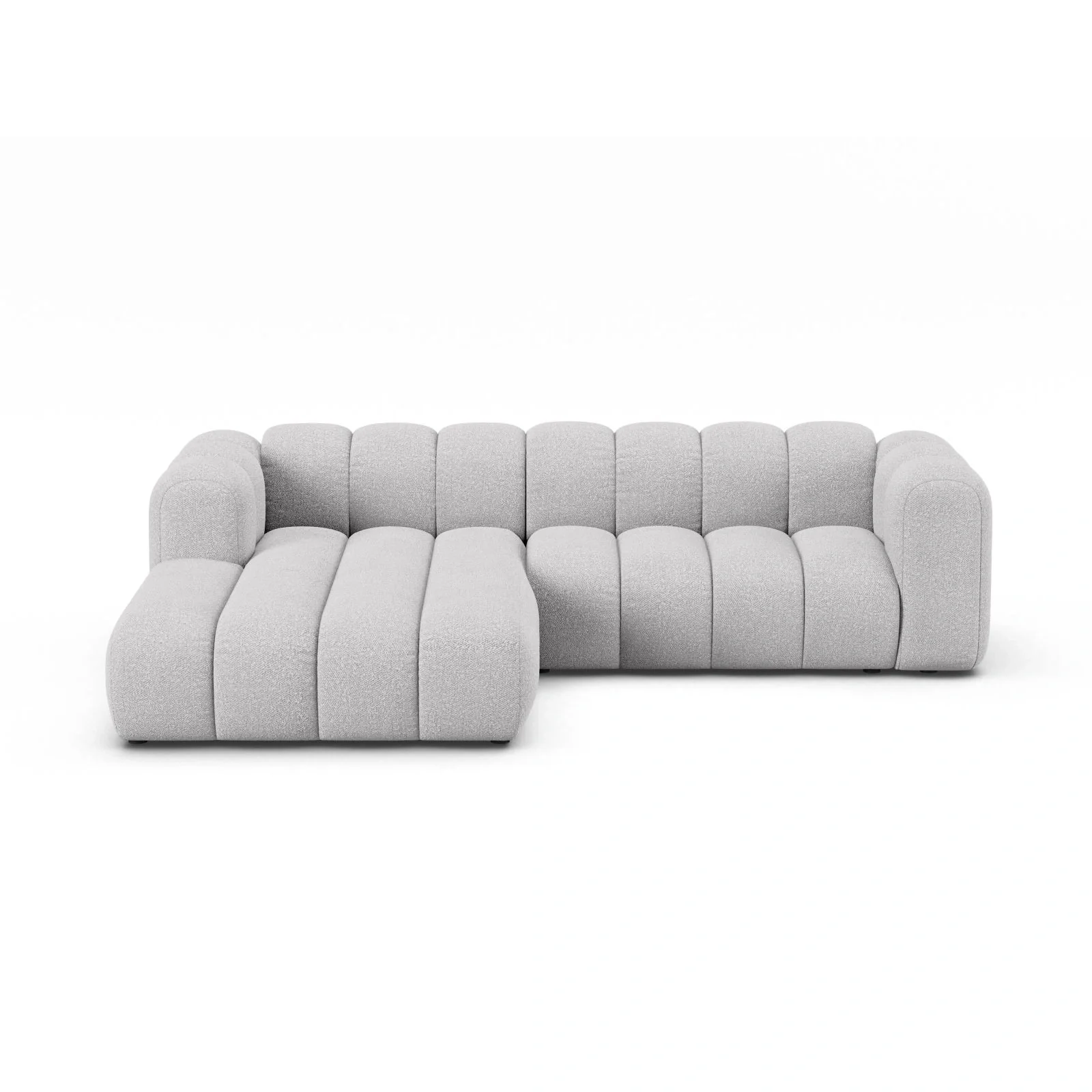 Lupine Modulares 4-Sitzer Ecksofa, Linke Seite, aus Samt, Chenille oder Boucle, 260x177 cm - Image 16