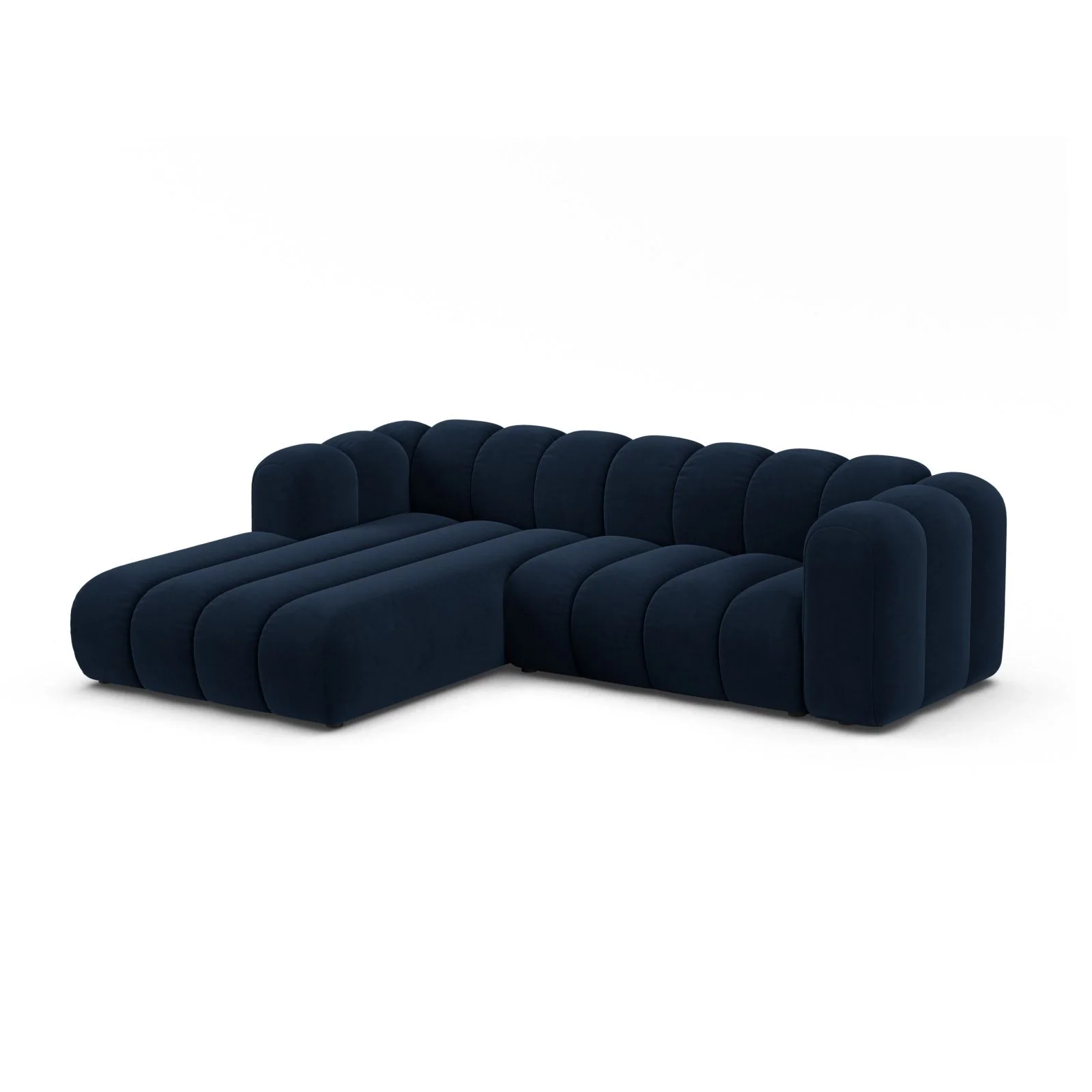 Lupine Modulares 4-Sitzer Ecksofa, Linke Seite, aus Samt, Chenille oder Boucle, 260x177 cm - Image 72