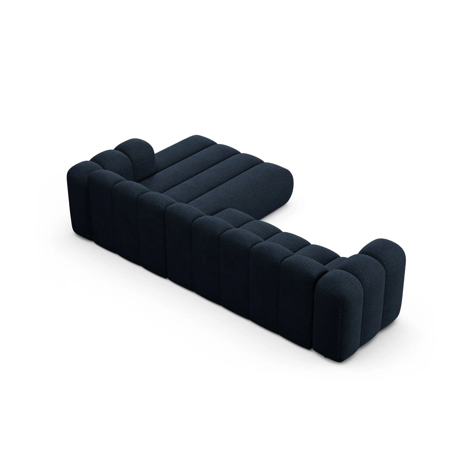 Lupine Modulares 4-Sitzer Ecksofa, Rechte Seite, aus Samt, Chenille oder Boucle, 290x177 cm - Image 29