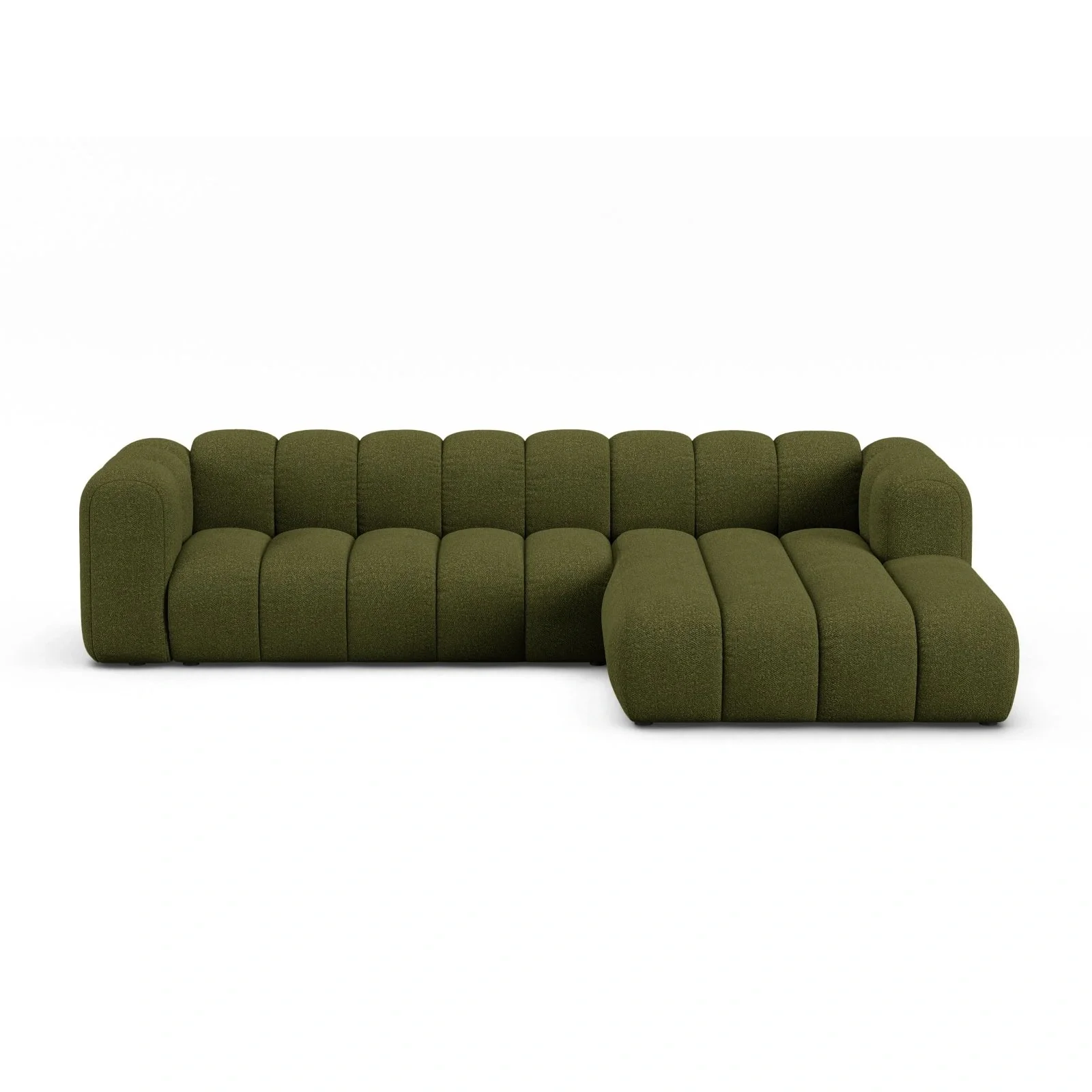 Lupine Modulares 4-Sitzer Ecksofa, Rechte Seite, aus Samt, Chenille oder Boucle, 290x177 cm - Image 31