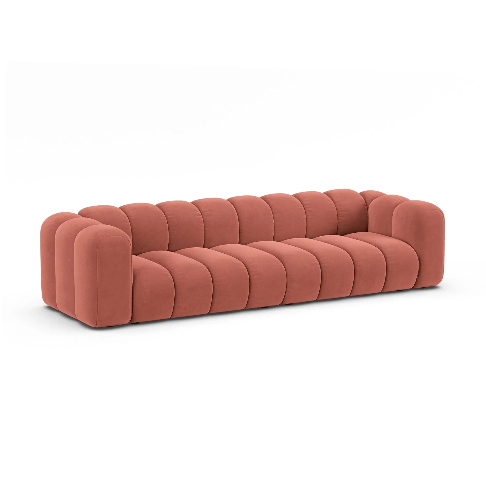 Lupine Modulares 4-Sitzer Sofa aus Samt, Chenille oder Boucle, 290x95x70 cm - Image 105
