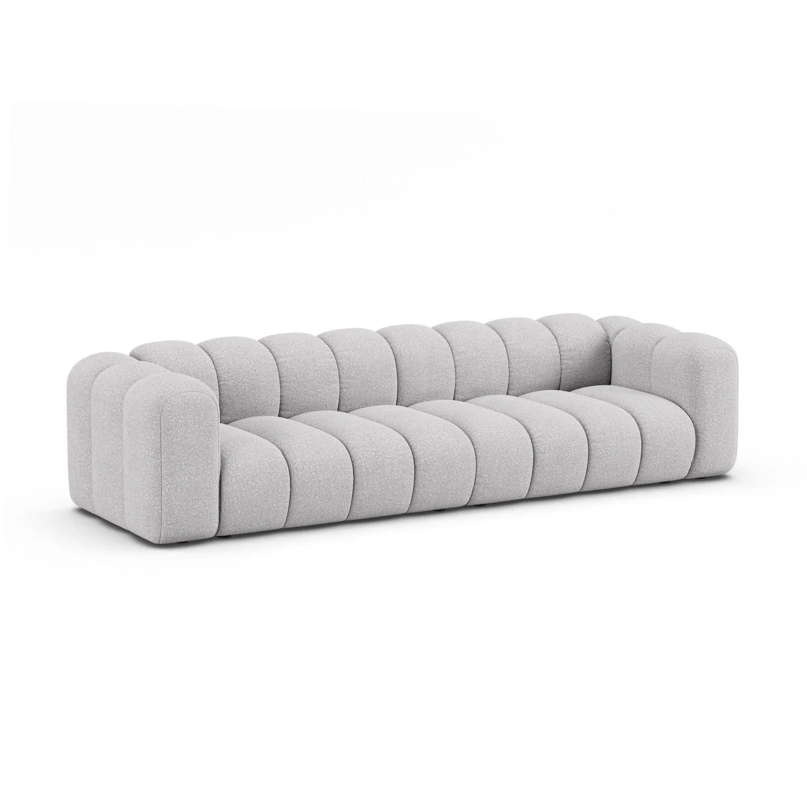 Lupine Modulares 4-Sitzer Sofa aus Samt, Chenille oder Boucle, 290x95x70 cm - Image 18