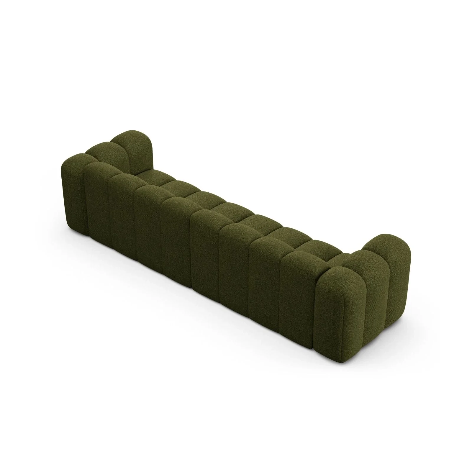 Lupine Modulares 4-Sitzer Sofa aus Samt, Chenille oder Boucle, 290x95x70 cm - Image 29