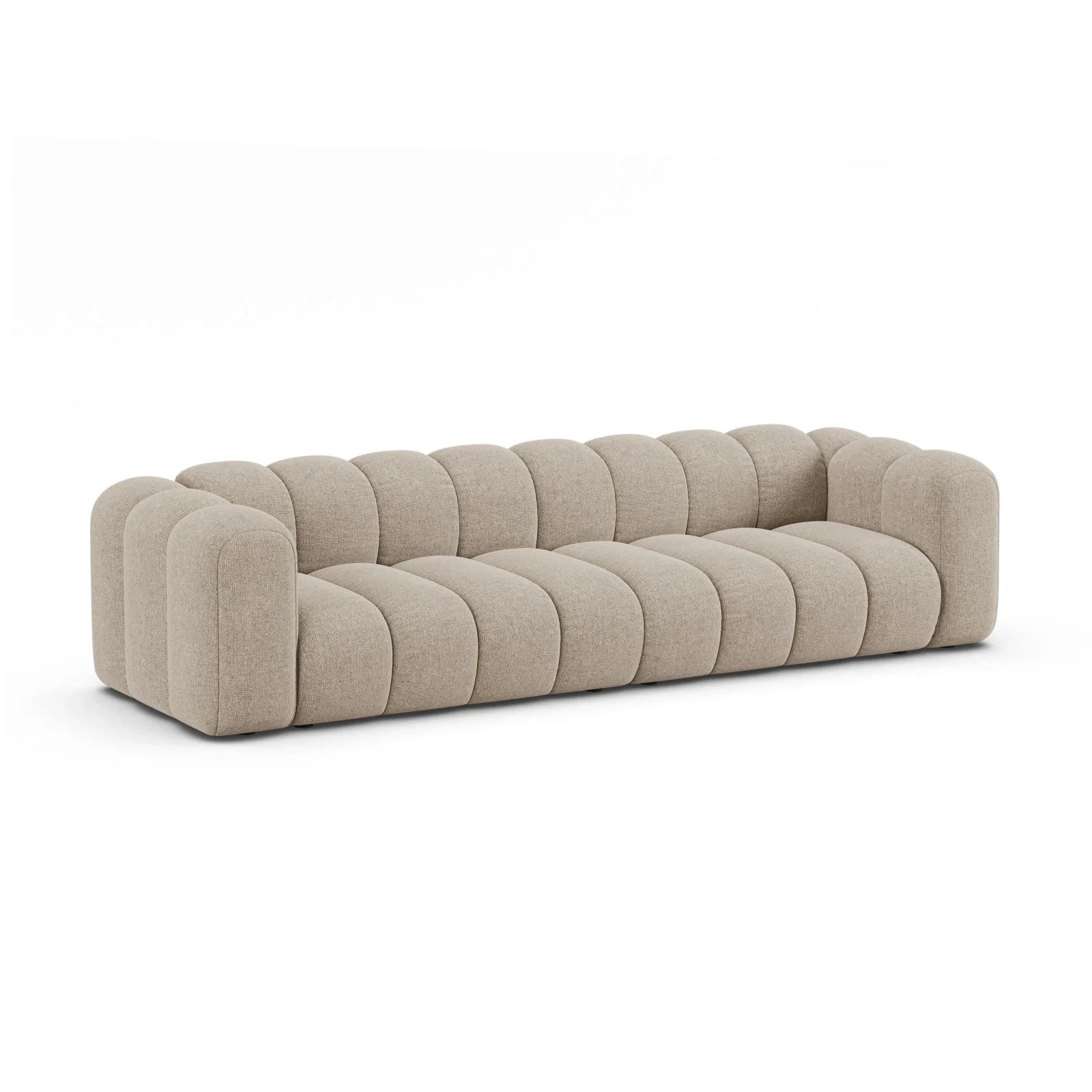 Lupine Modulares 4-Sitzer Sofa aus Samt, Chenille oder Boucle, 290x95x70 cm - Image 40