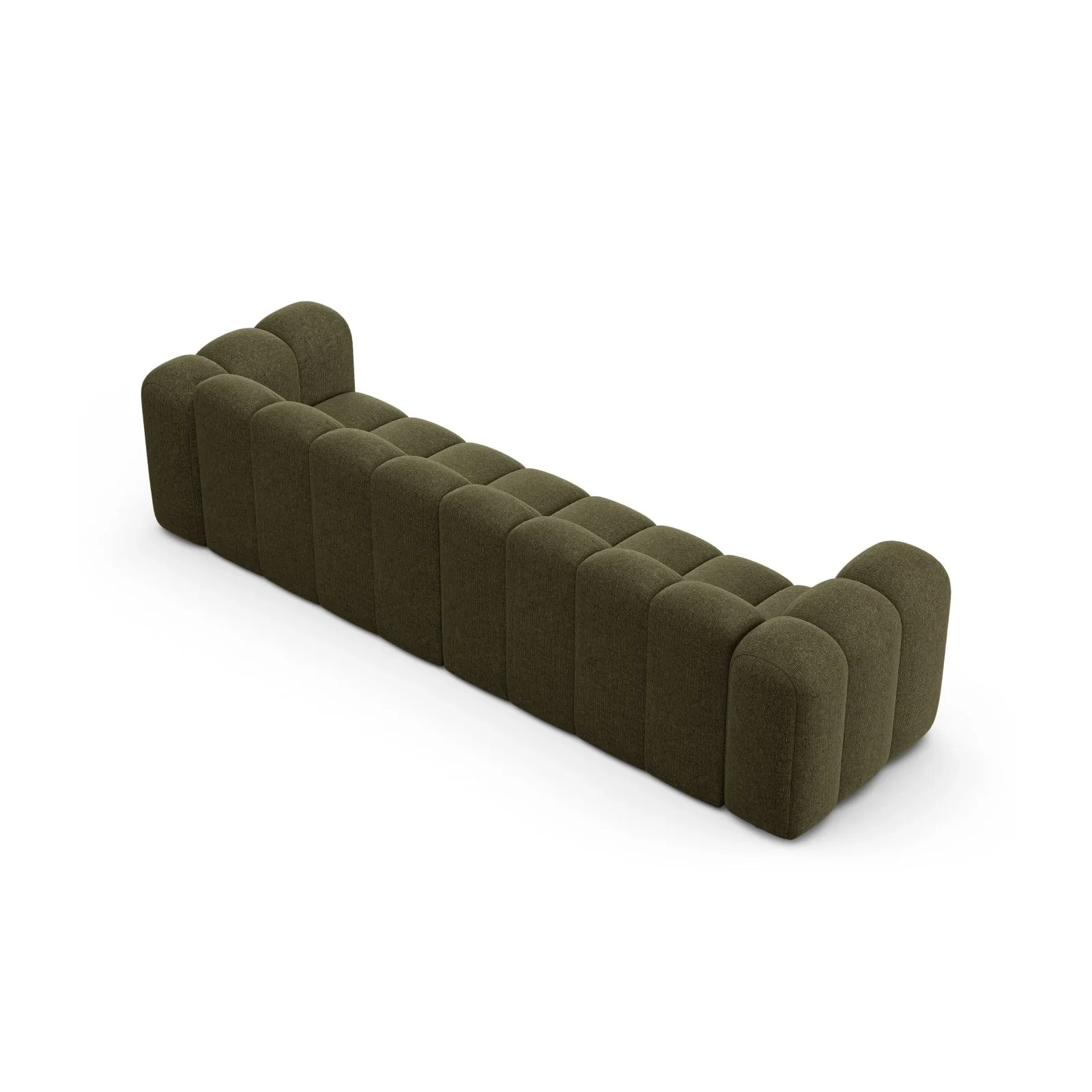 Lupine Modulares 4-Sitzer Sofa aus Samt, Chenille oder Boucle, 290x95x70 cm - Image 53