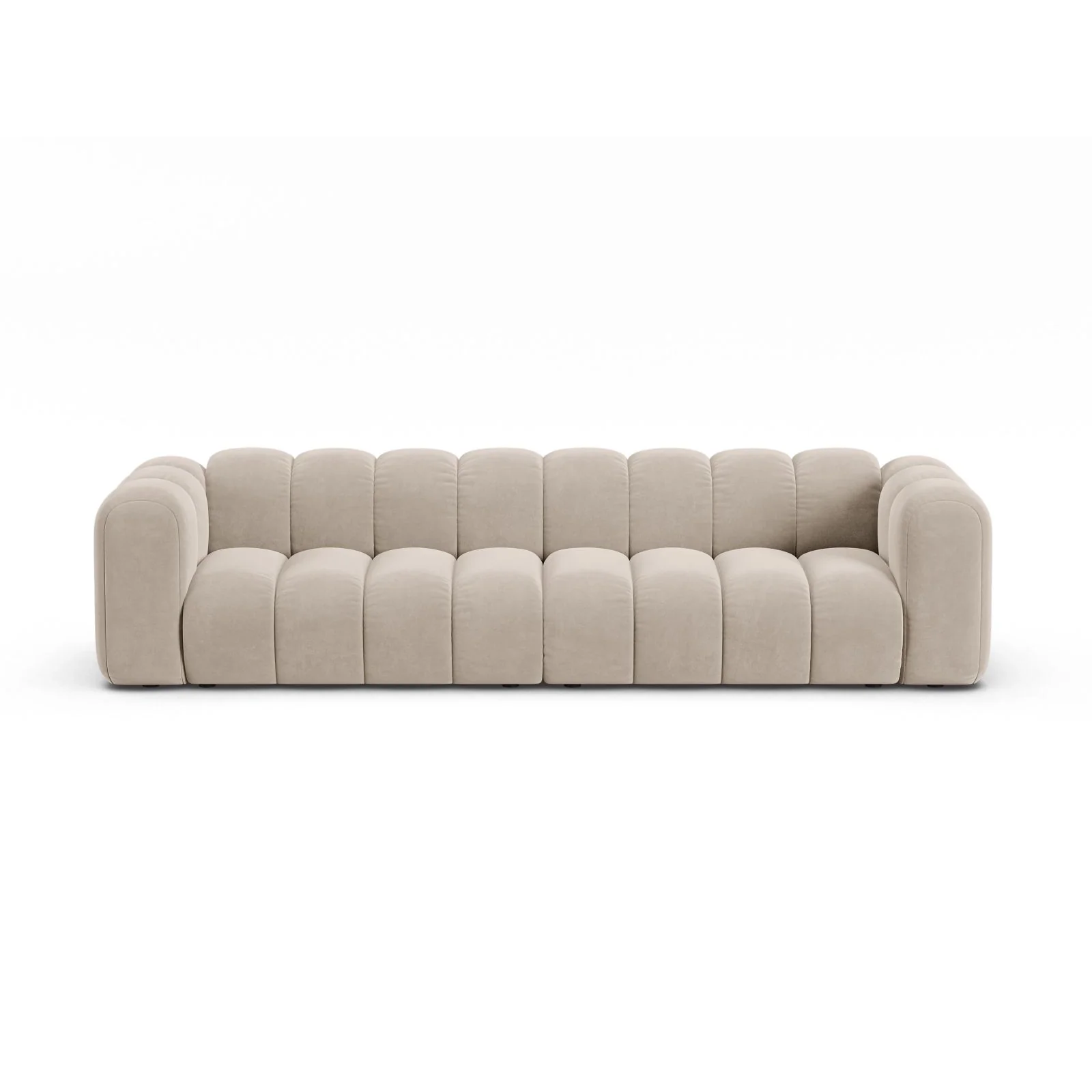 Lupine Modulares 4-Sitzer Sofa aus Samt, Chenille oder Boucle, 290x95x70 cm - Image 73