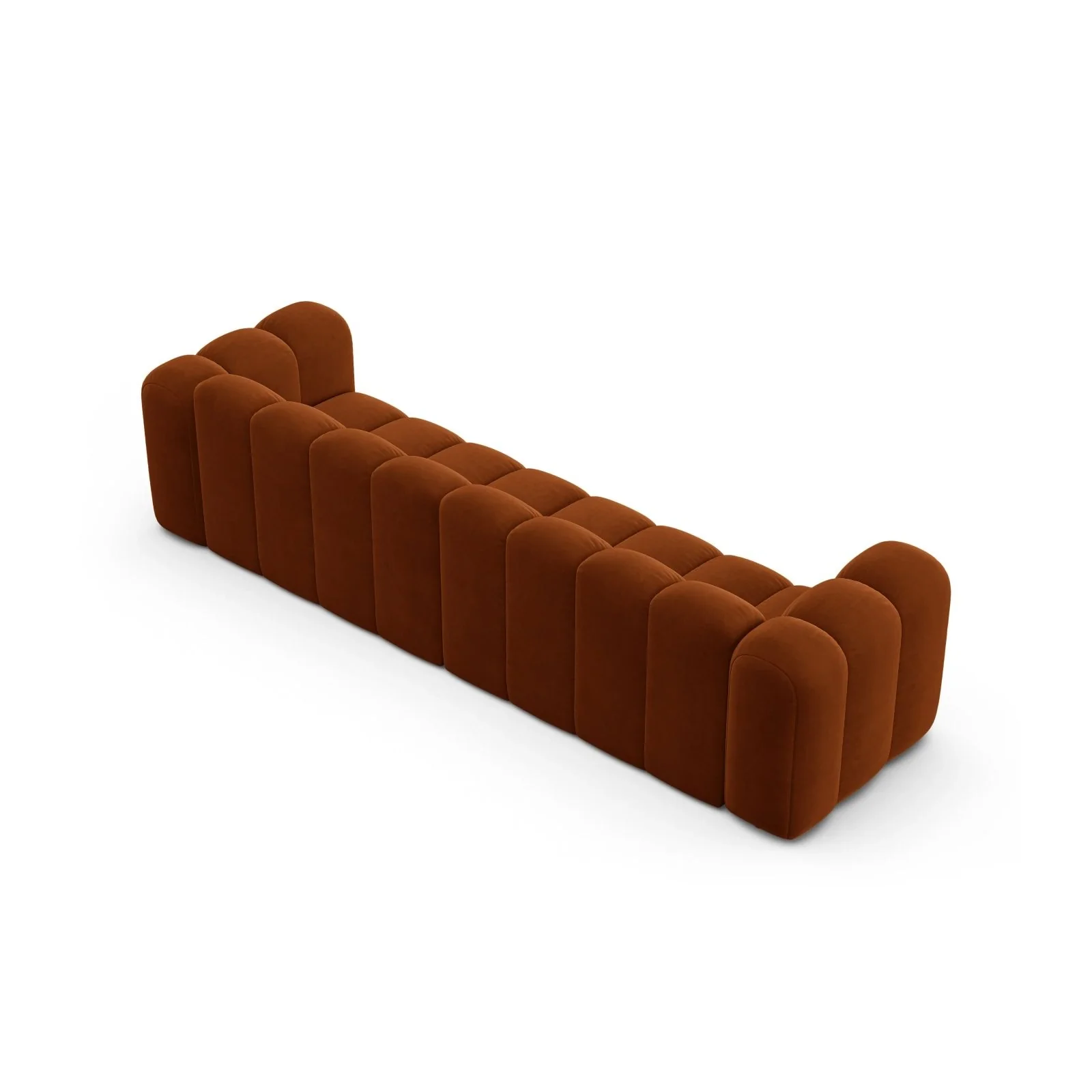 Lupine Modulares 4-Sitzer Sofa aus Samt, Chenille oder Boucle, 290x95x70 cm - Image 86