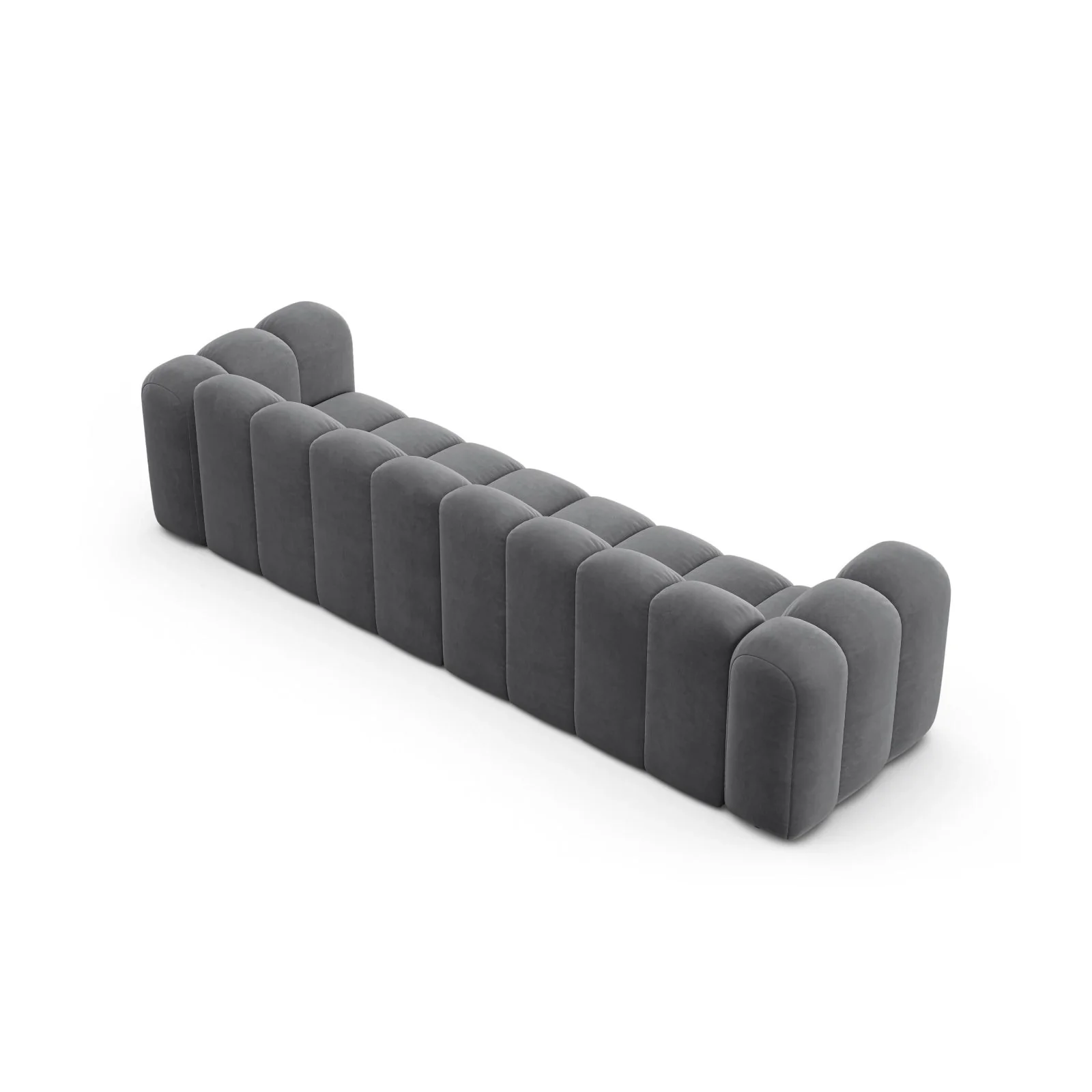 Lupine Modulares 4-Sitzer Sofa aus Samt, Chenille oder Boucle, 290x95x70 cm - Image 91