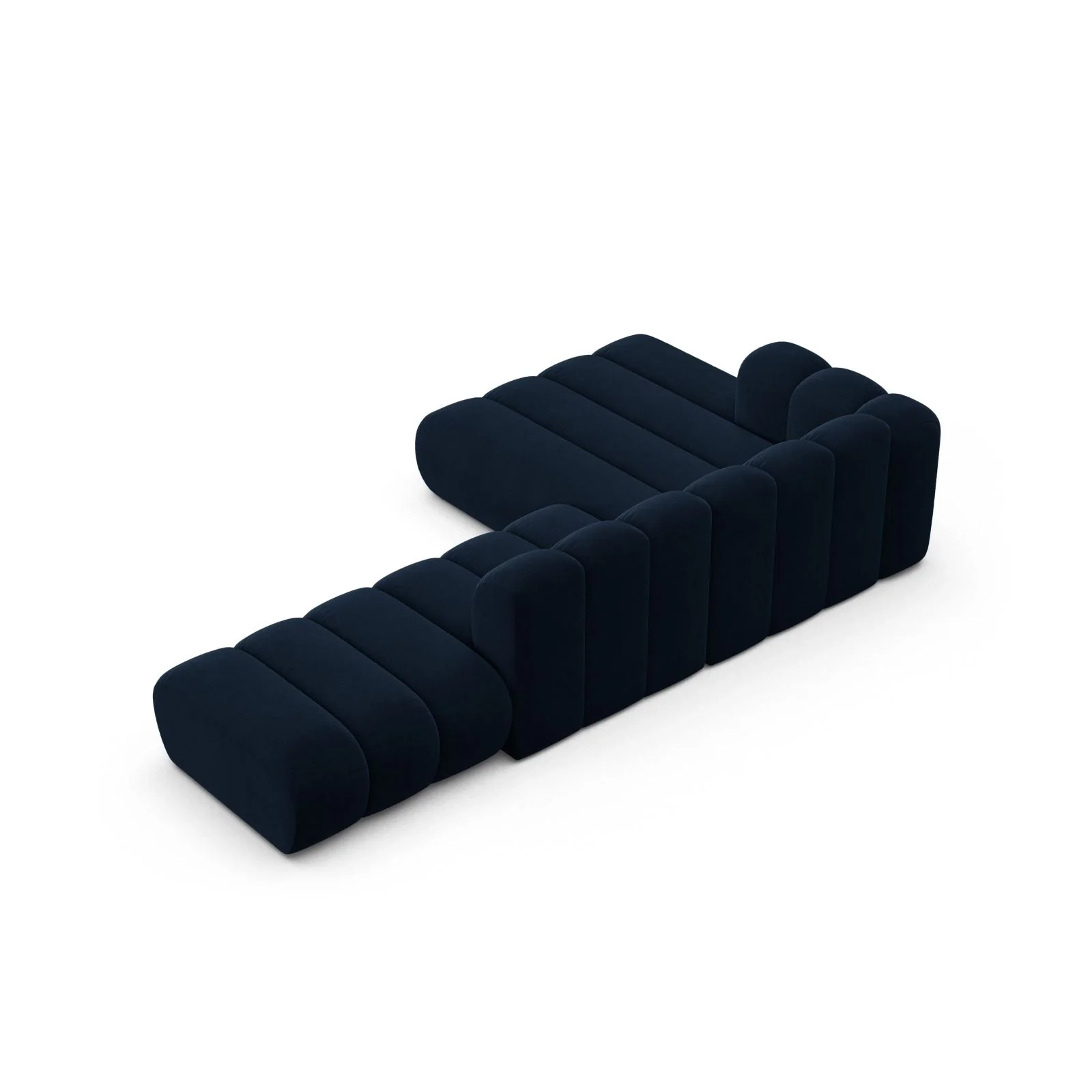 Lupine Modulares 5-Sitzer Ecksofa, Linke Seite, aus Samt, Chenille oder Boucle, 299x177 cm - Image 11