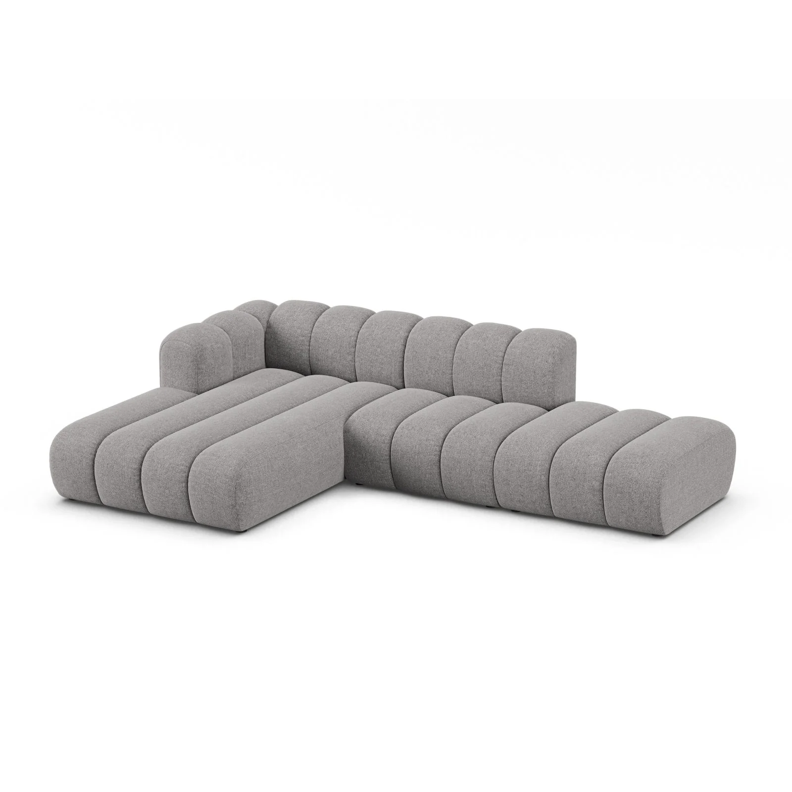 Lupine Modulares 5-Sitzer Ecksofa, Linke Seite, aus Samt, Chenille oder Boucle, 299x177 cm - Image 117