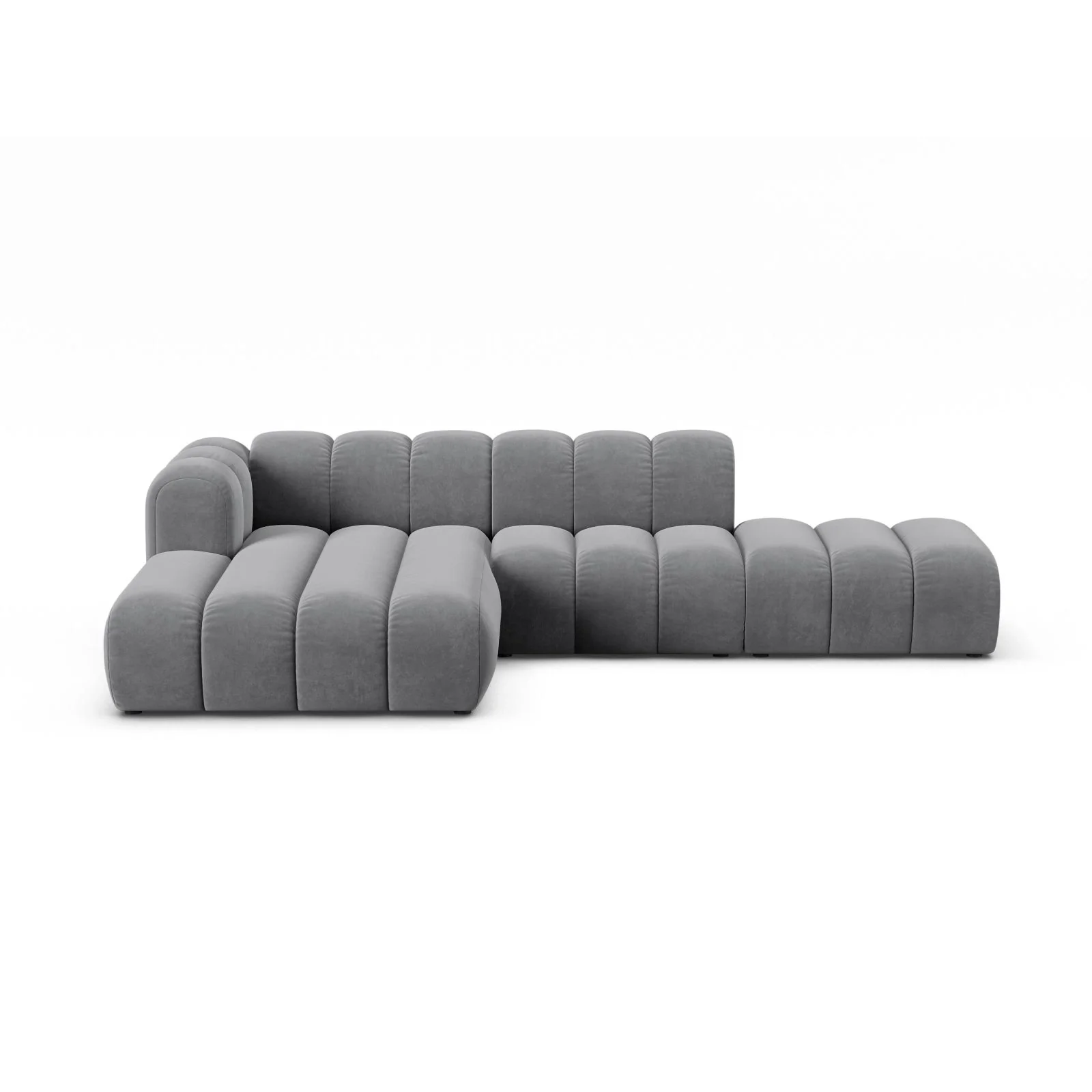 Lupine Modulares 5-Sitzer Ecksofa, Linke Seite, aus Samt, Chenille oder Boucle, 299x177 cm - Image 19