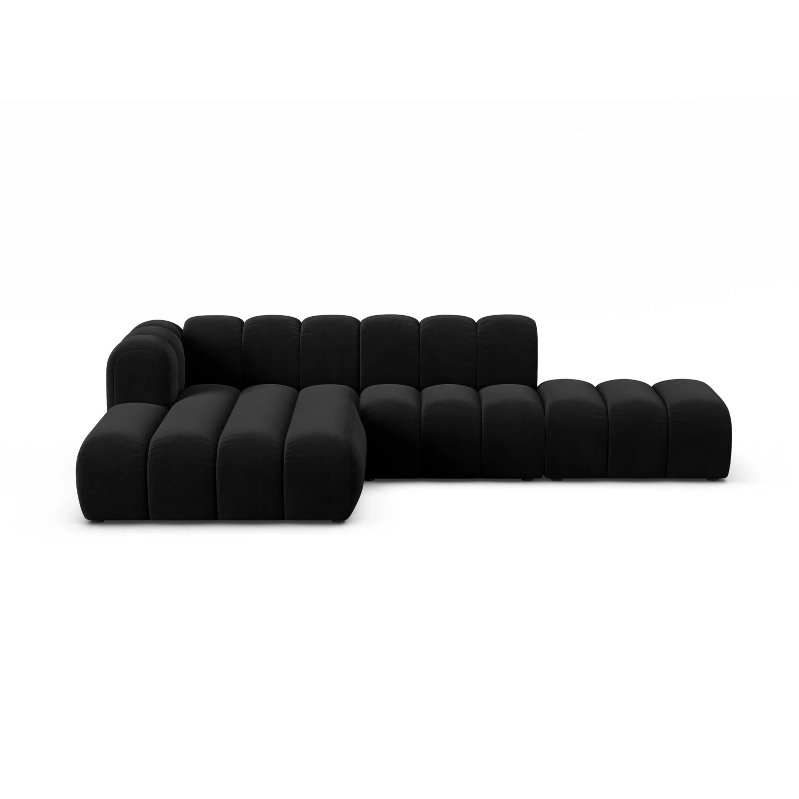 Lupine Modulares 5-Sitzer Ecksofa, Linke Seite, aus Samt, Chenille oder Boucle, 299x177 cm - Image 25
