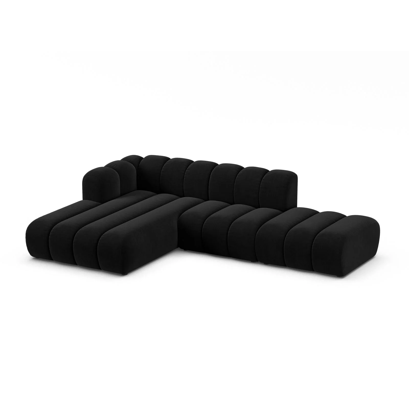 Lupine Modulares 5-Sitzer Ecksofa, Linke Seite, aus Samt, Chenille oder Boucle, 299x177 cm - Image 27