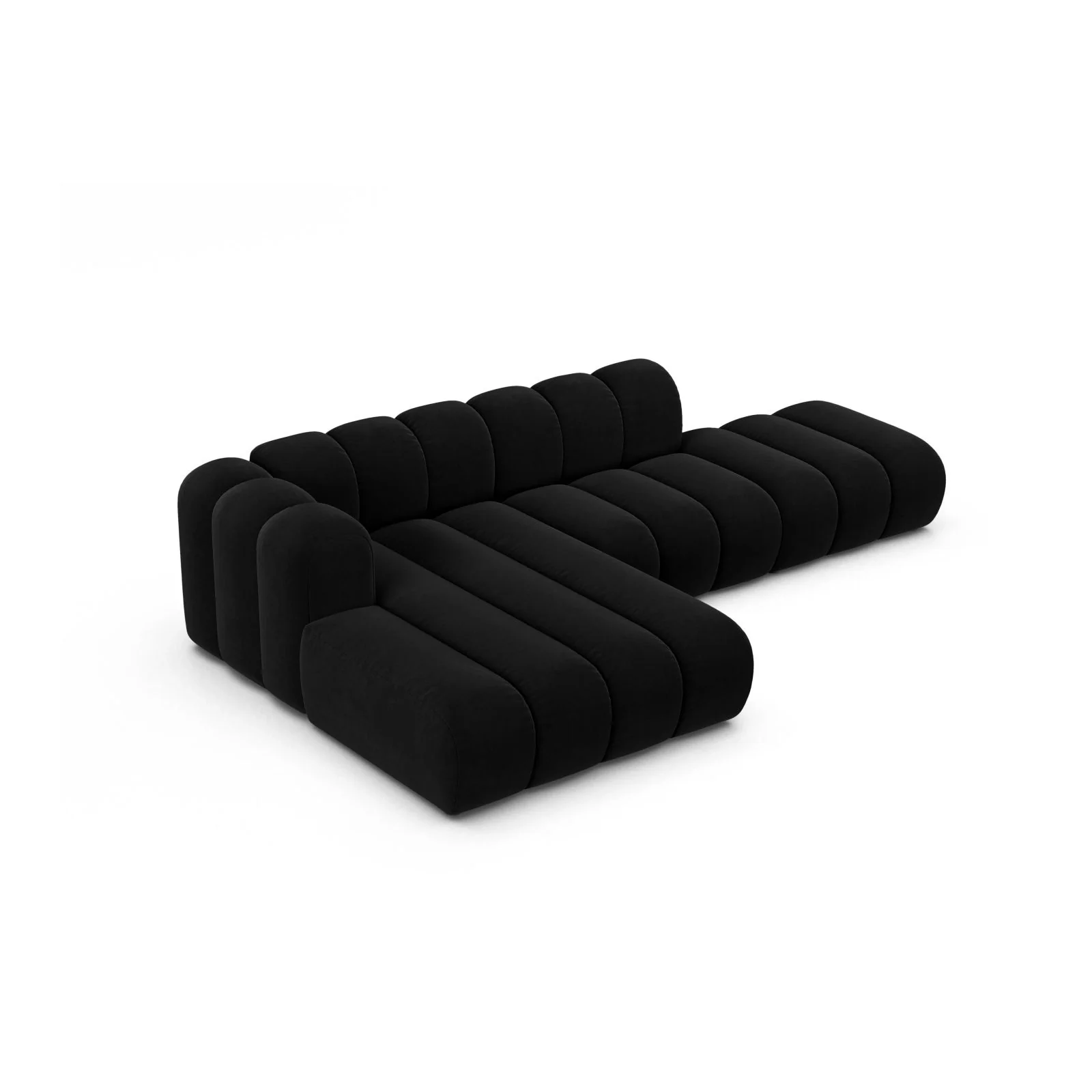 Lupine Modulares 5-Sitzer Ecksofa, Linke Seite, aus Samt, Chenille oder Boucle, 299x177 cm - Image 28
