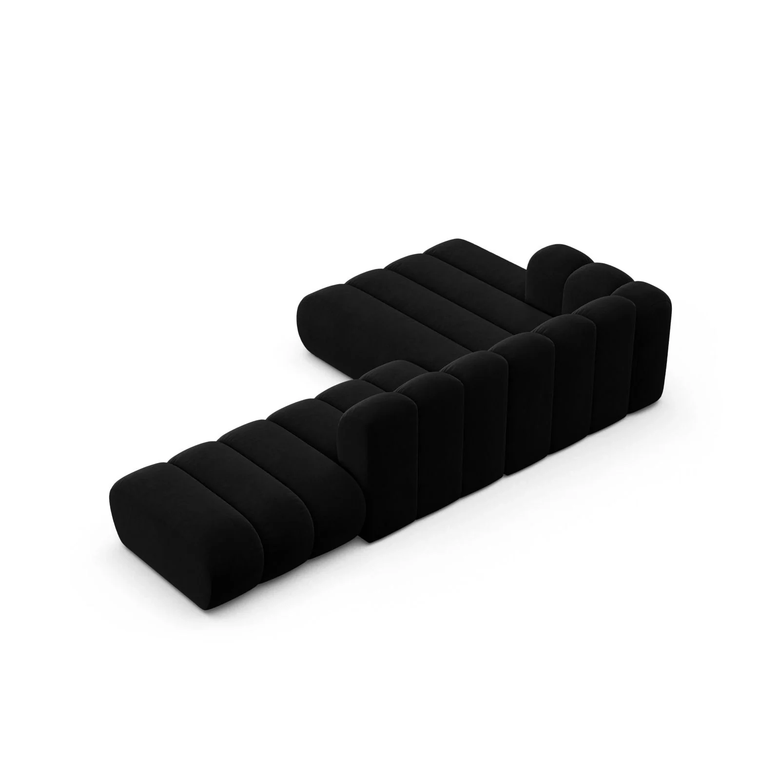 Lupine Modulares 5-Sitzer Ecksofa, Linke Seite, aus Samt, Chenille oder Boucle, 299x177 cm - Image 29