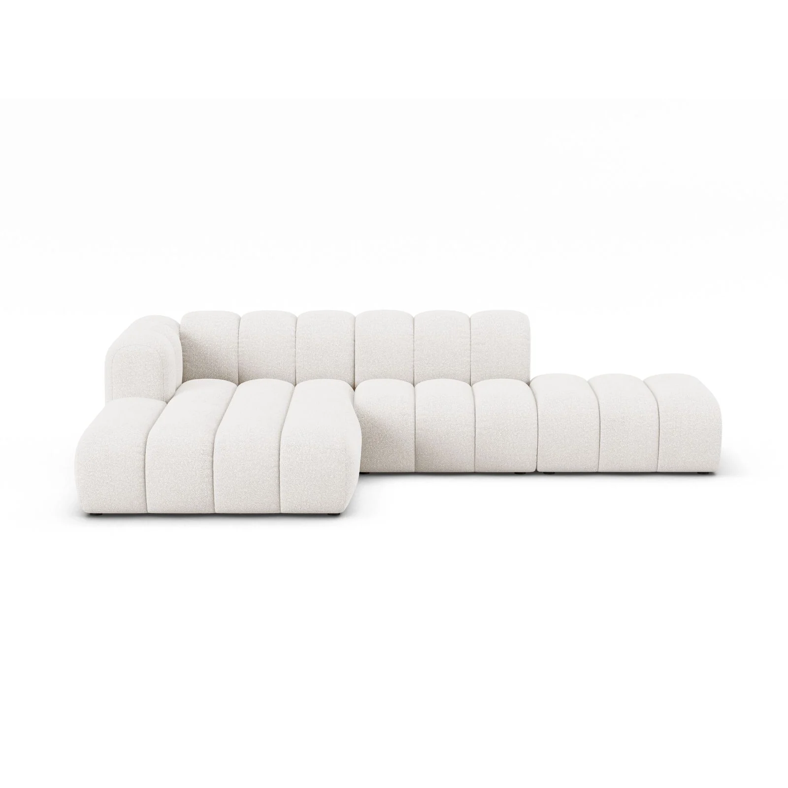 Lupine Modulares 5-Sitzer Ecksofa, Linke Seite, aus Samt, Chenille oder Boucle, 299x177 cm - Image 43