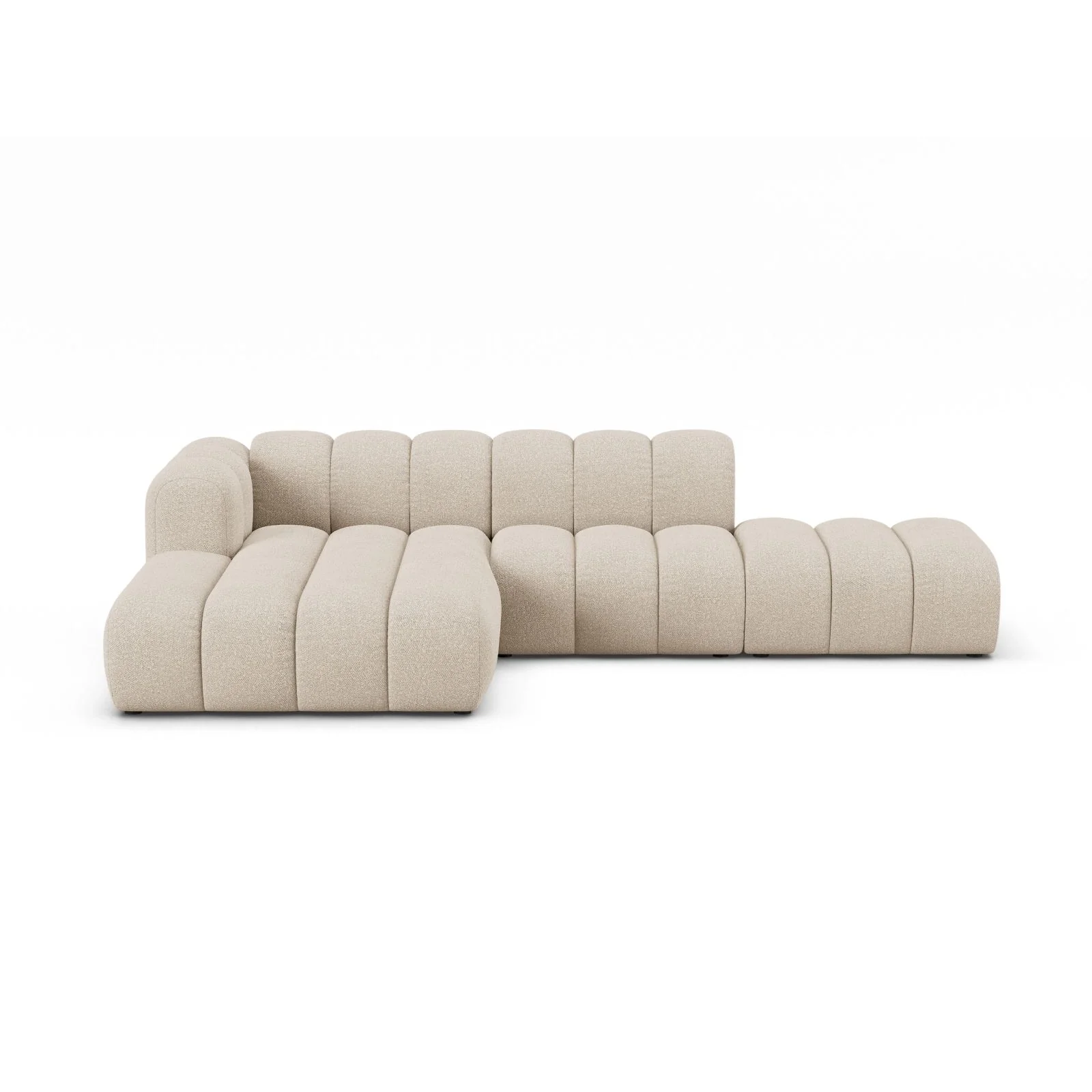 Lupine Modulares 5-Sitzer Ecksofa, Linke Seite, aus Samt, Chenille oder Boucle, 299x177 cm - Image 49