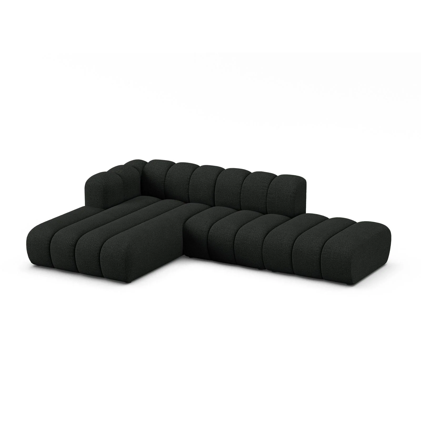 Lupine Modulares 5-Sitzer Ecksofa, Linke Seite, aus Samt, Chenille oder Boucle, 299x177 cm - Image 57