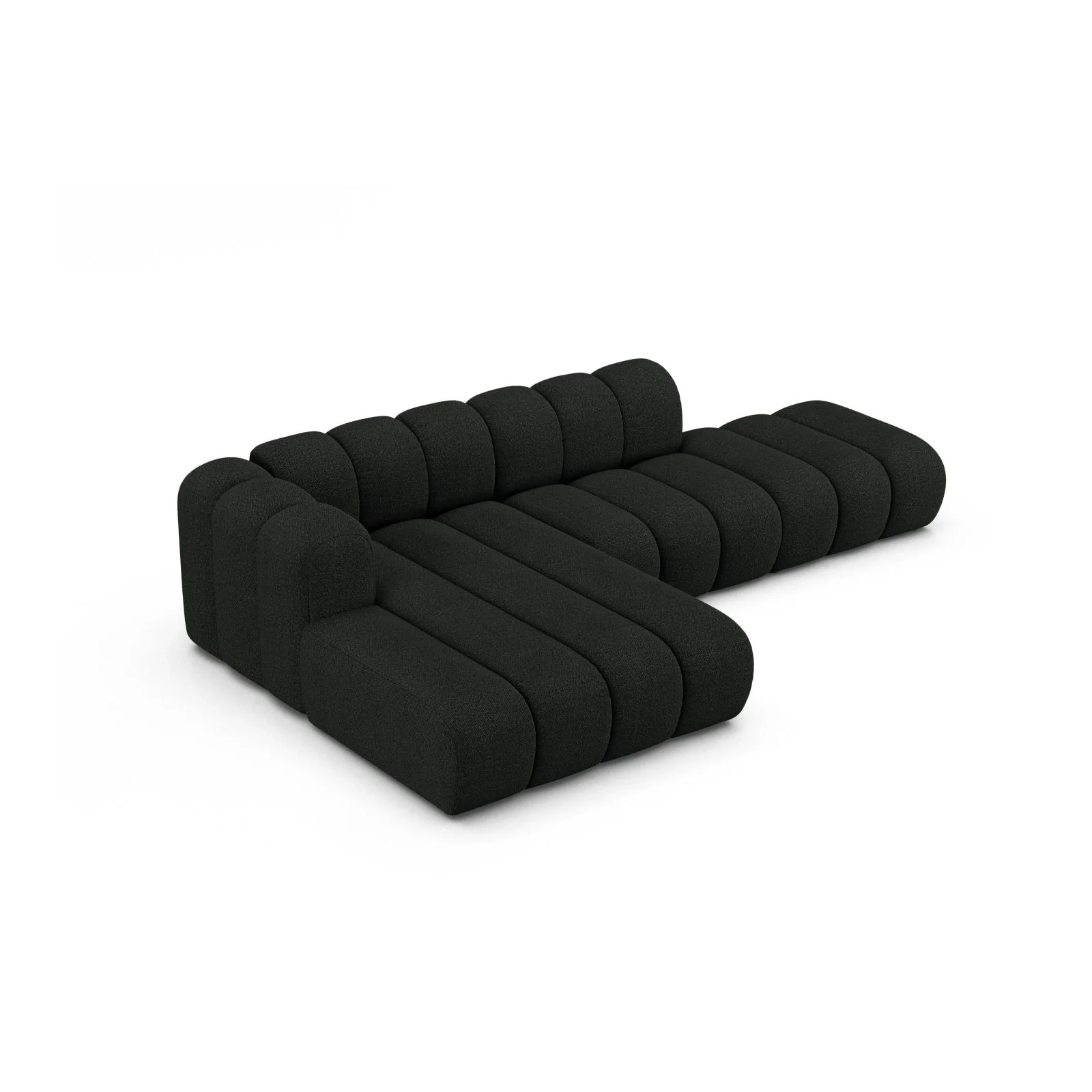 Lupine Modulares 5-Sitzer Ecksofa, Linke Seite, aus Samt, Chenille oder Boucle, 299x177 cm - Image 58