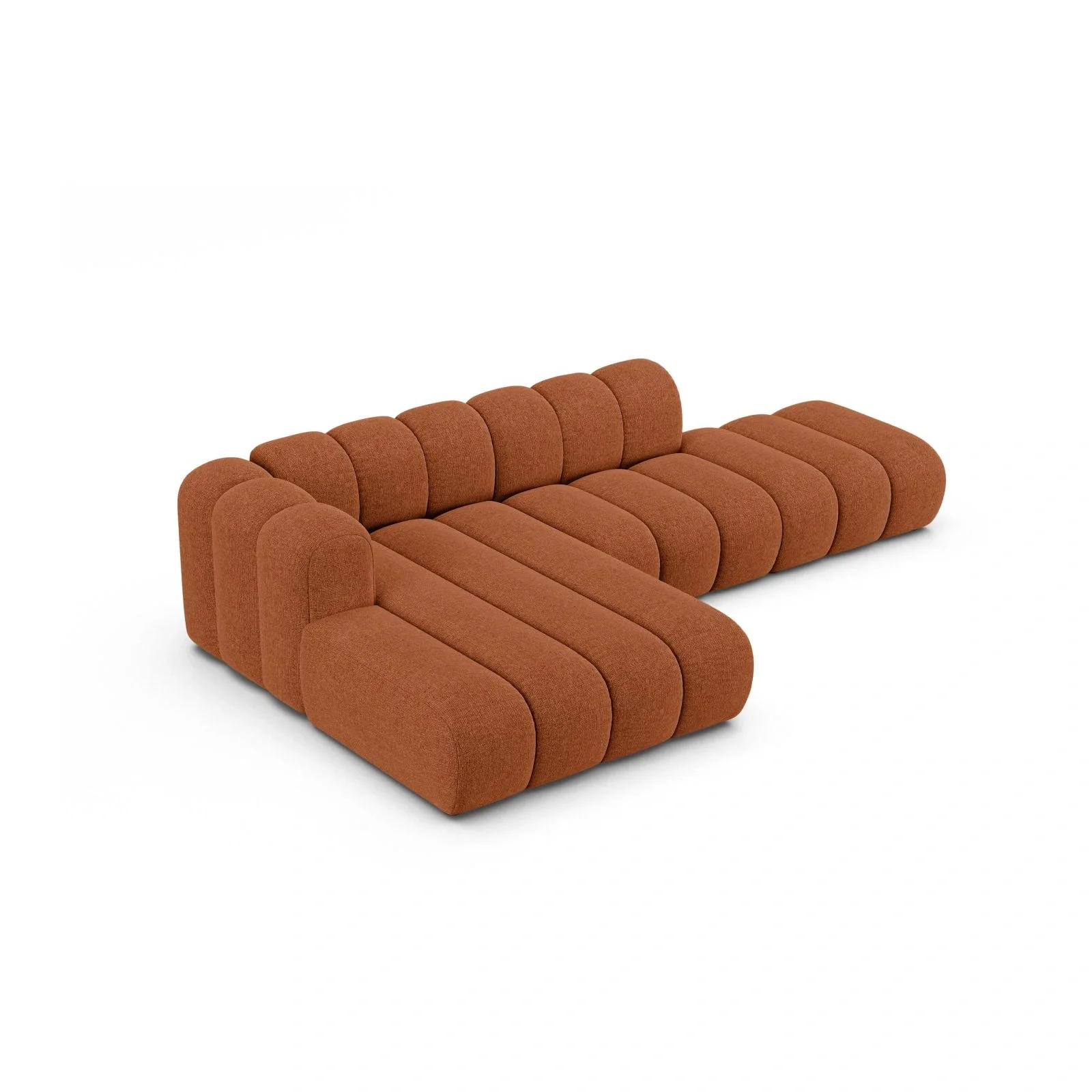 Lupine Modulares 5-Sitzer Ecksofa, Linke Seite, aus Samt, Chenille oder Boucle, 299x177 cm - Image 97