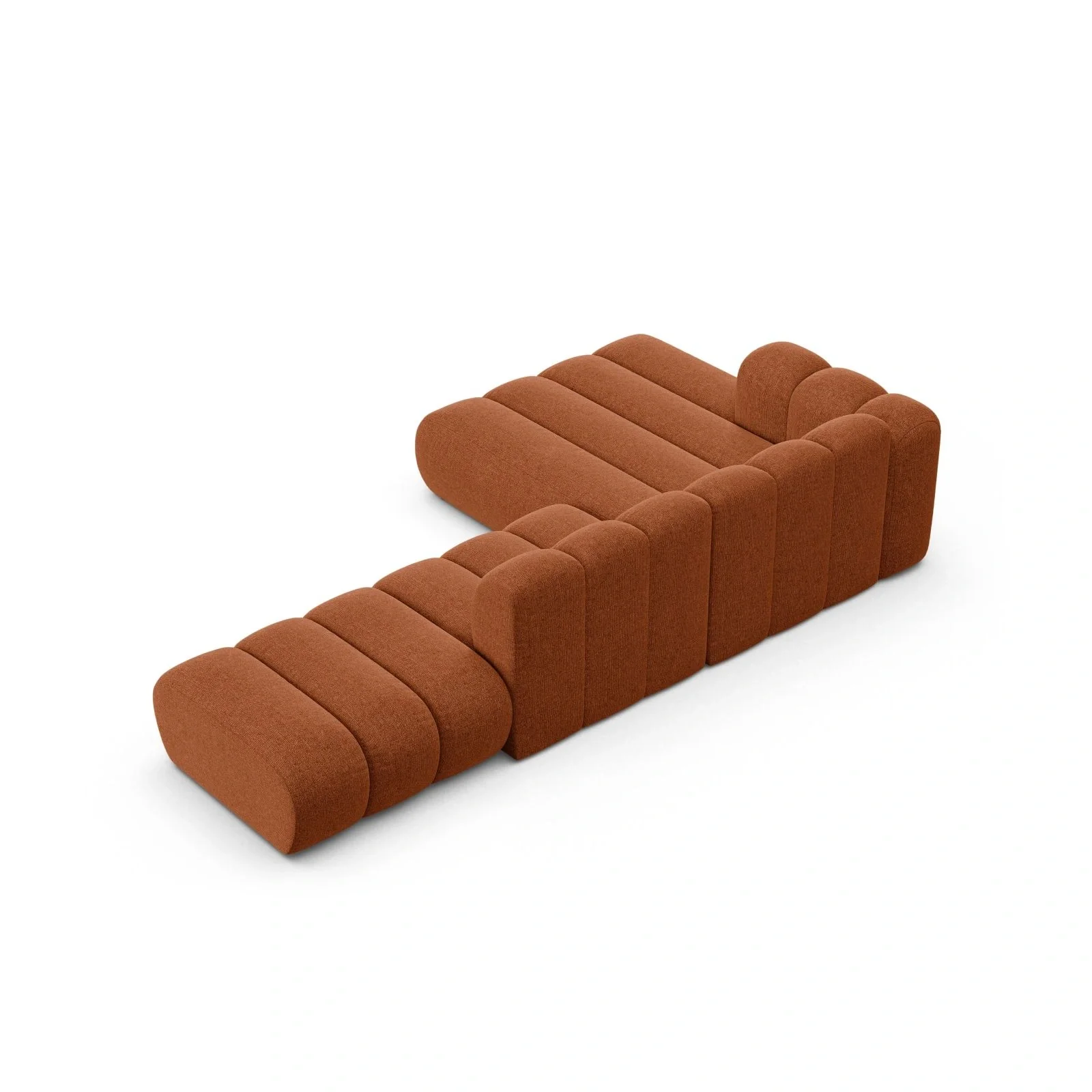 Lupine Modulares 5-Sitzer Ecksofa, Linke Seite, aus Samt, Chenille oder Boucle, 299x177 cm - Image 98