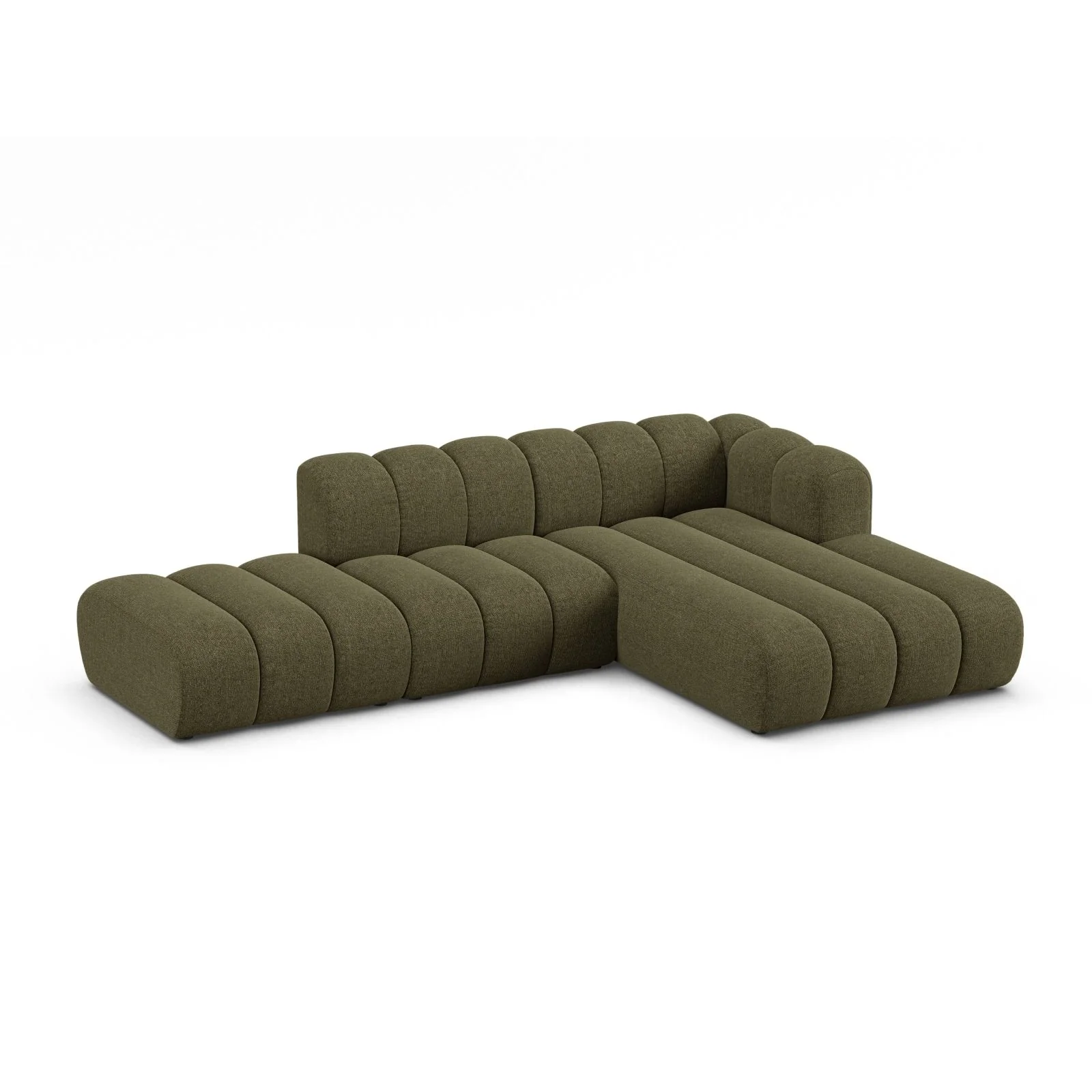 Lupine Modulares 5-Sitzer Ecksofa, Rechte Seite, aus Samt, Chenille oder Boucle, 299x177 cm - Image 103