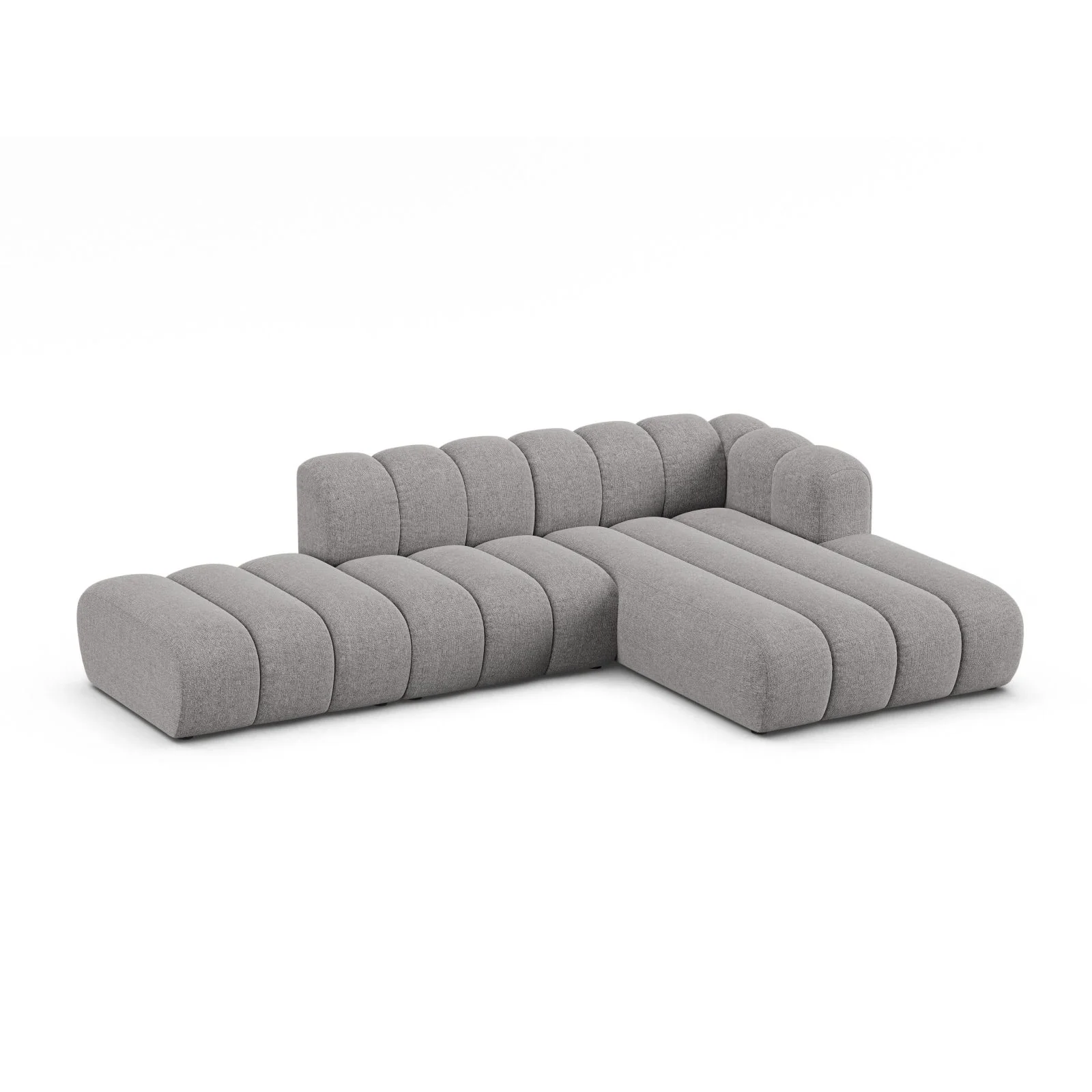 Lupine Modulares 5-Sitzer Ecksofa, Rechte Seite, aus Samt, Chenille oder Boucle, 299x177 cm - Image 117