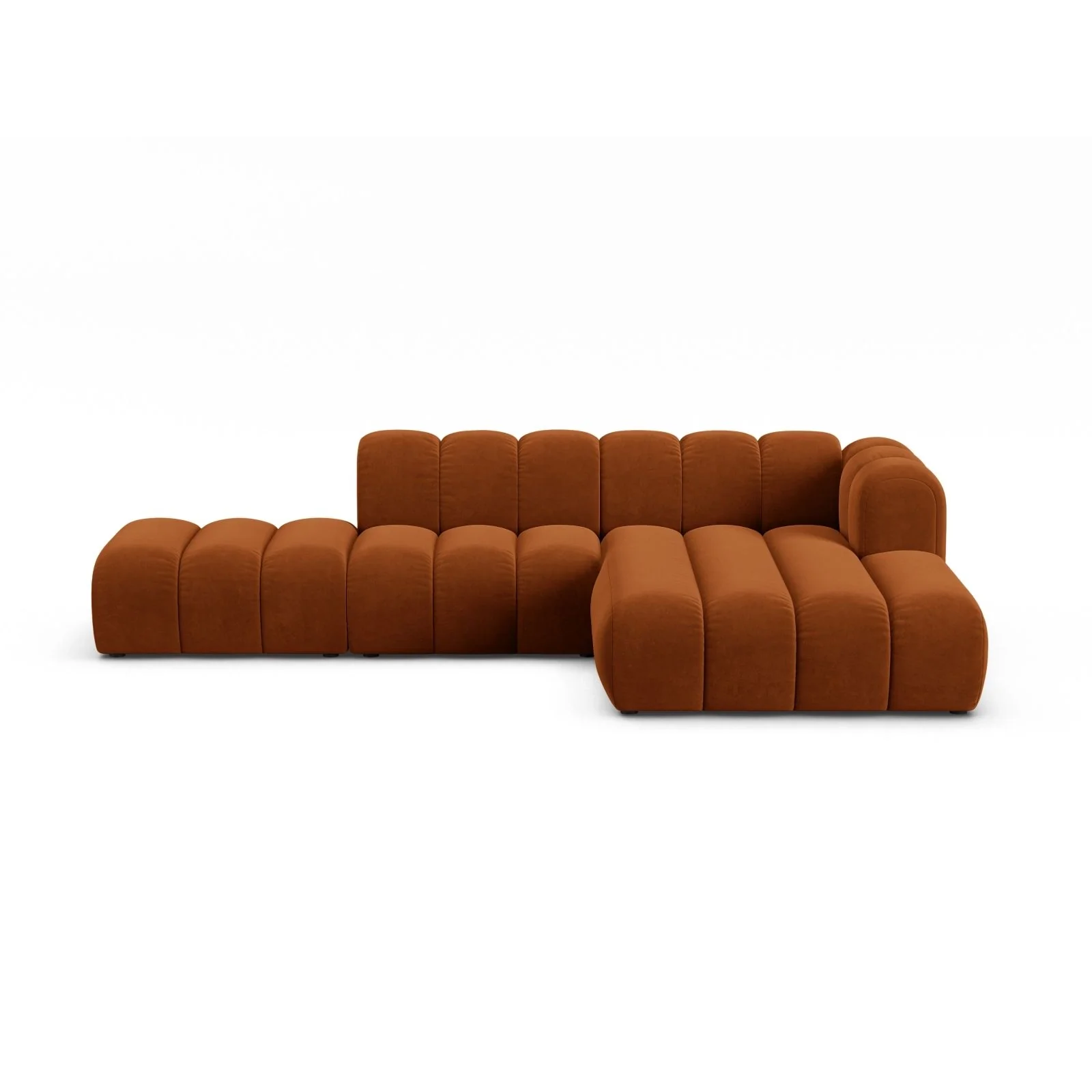 Lupine Modulares 5-Sitzer Ecksofa, Rechte Seite, aus Samt, Chenille oder Boucle, 299x177 cm - Image 13