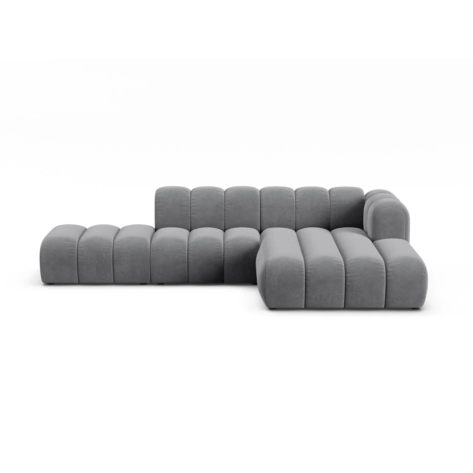 Lupine Modulares 5-Sitzer Ecksofa, Rechte Seite, aus Samt, Chenille oder Boucle, 299x177 cm - Image 19