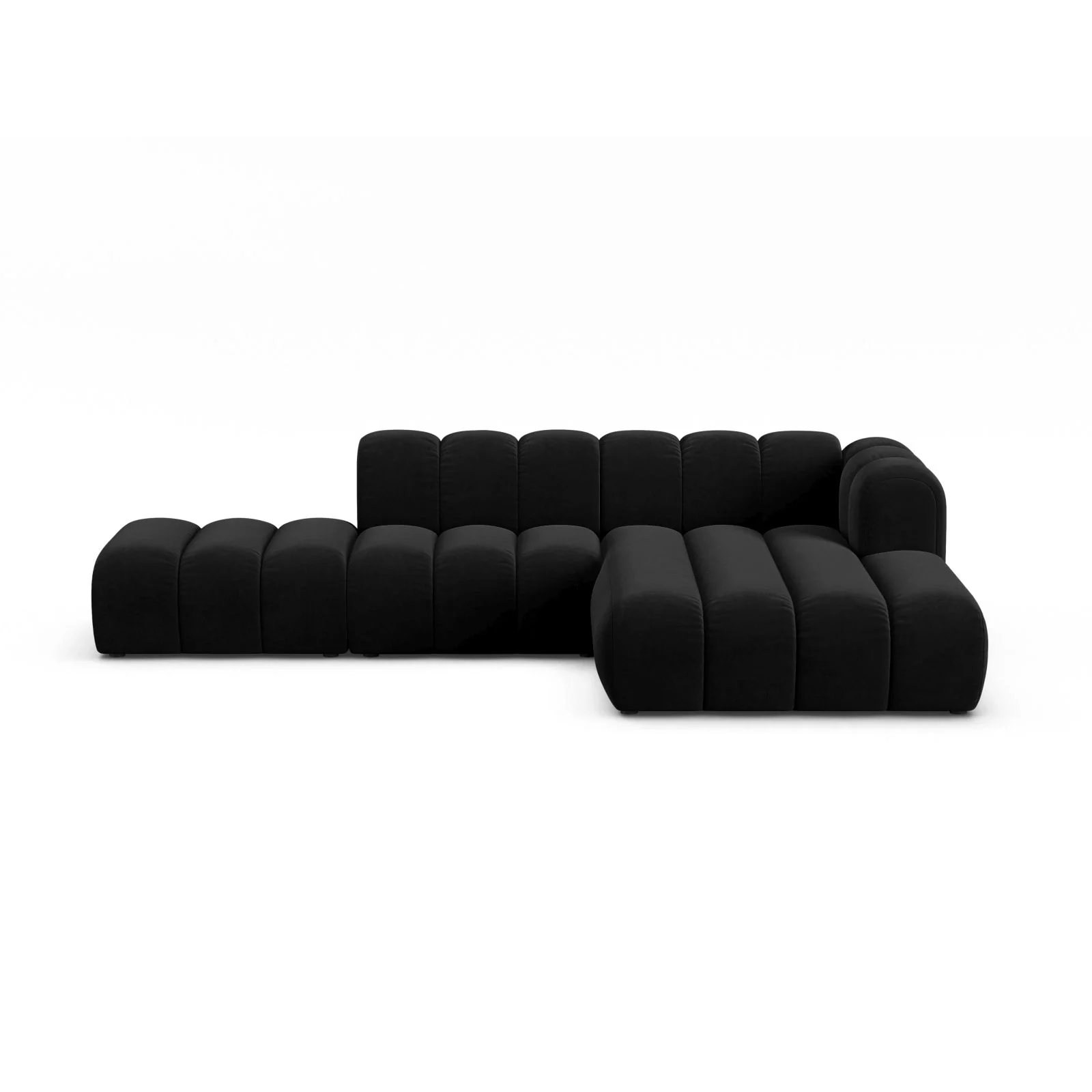 Lupine Modulares 5-Sitzer Ecksofa, Rechte Seite, aus Samt, Chenille oder Boucle, 299x177 cm - Image 25